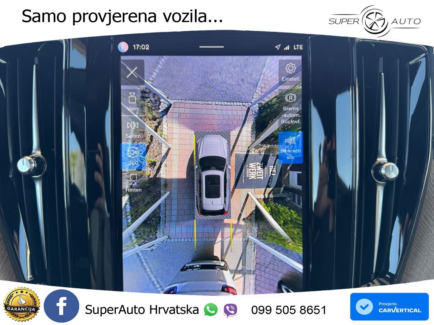 Volvo XC60 T8 AWD Geartronic ZRAČNI+ACC+GR SJED+KAM+PANO