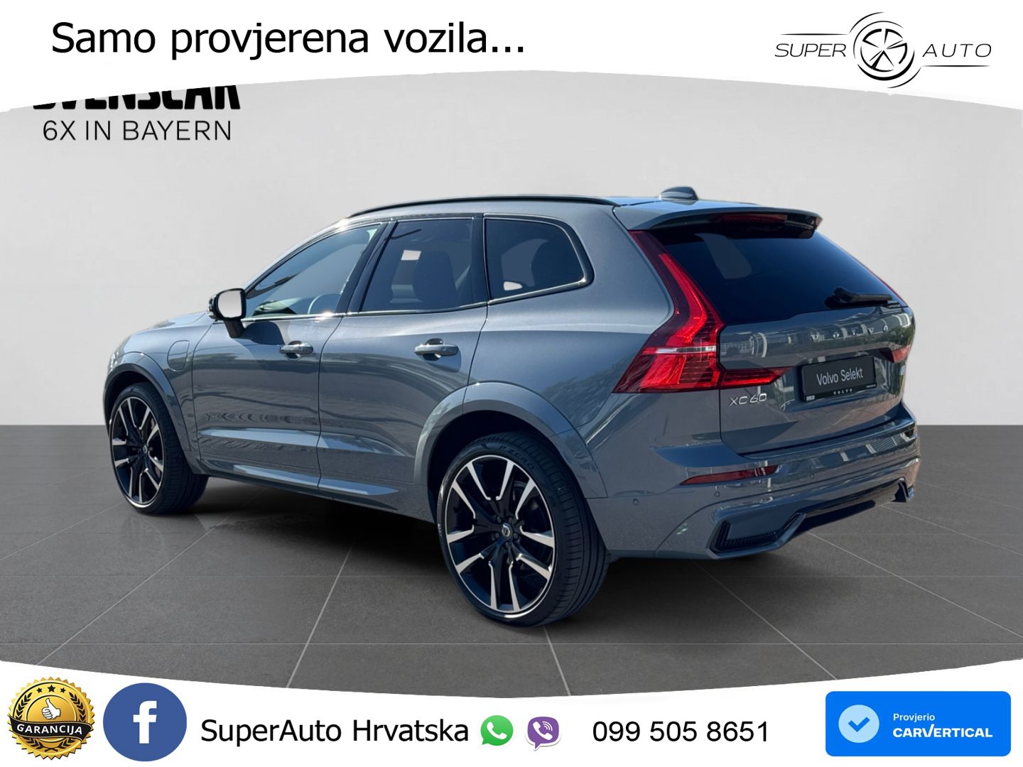 Volvo XC60 T8 AWD Geartronic ZRAČNI+ACC+GR SJED+KAM+PANO