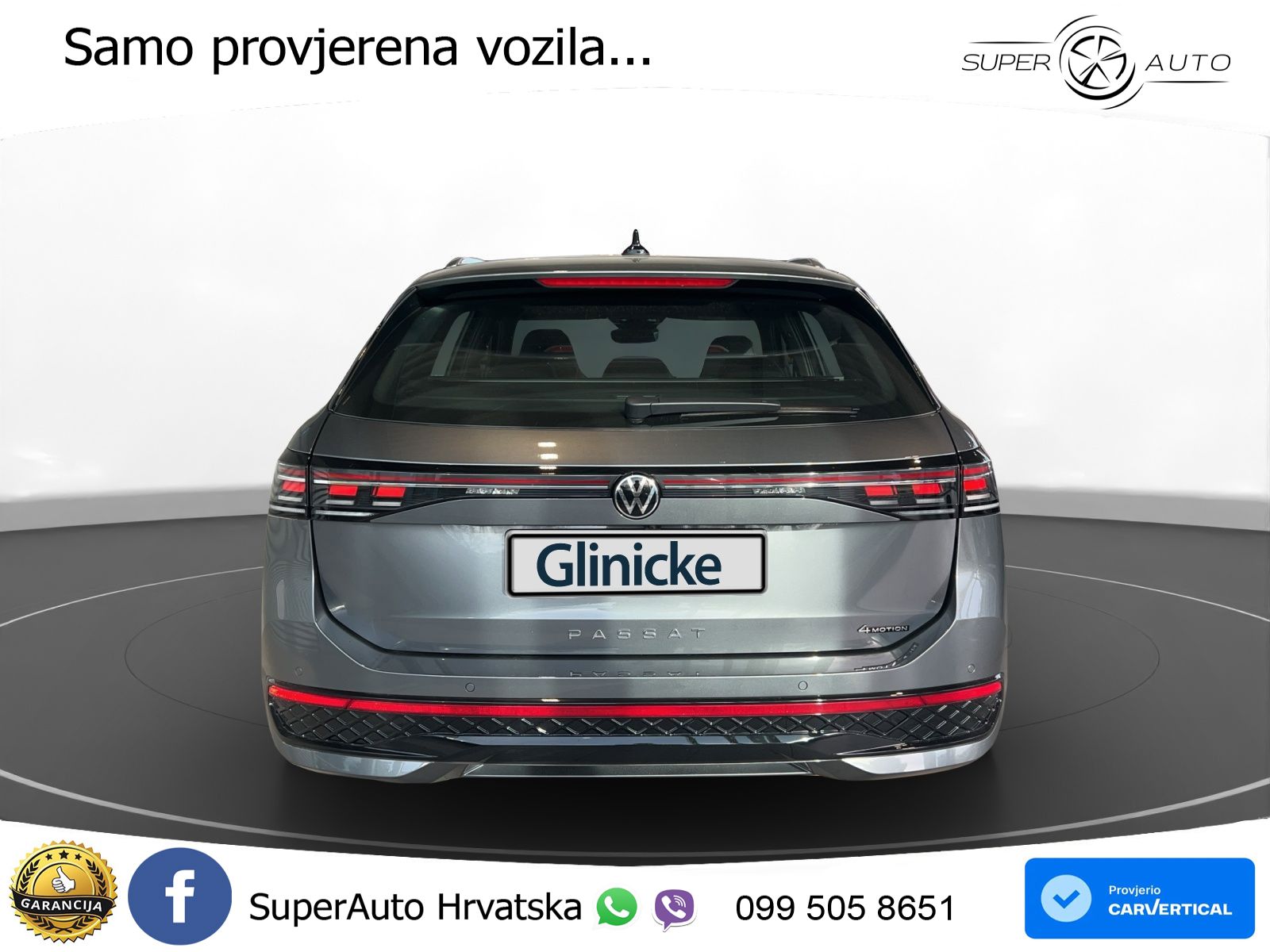 Volkswagen Passat Variant 2.0 TDI (193 KS) 4MOTION DSG R-Line LED+GR SJED+ACC