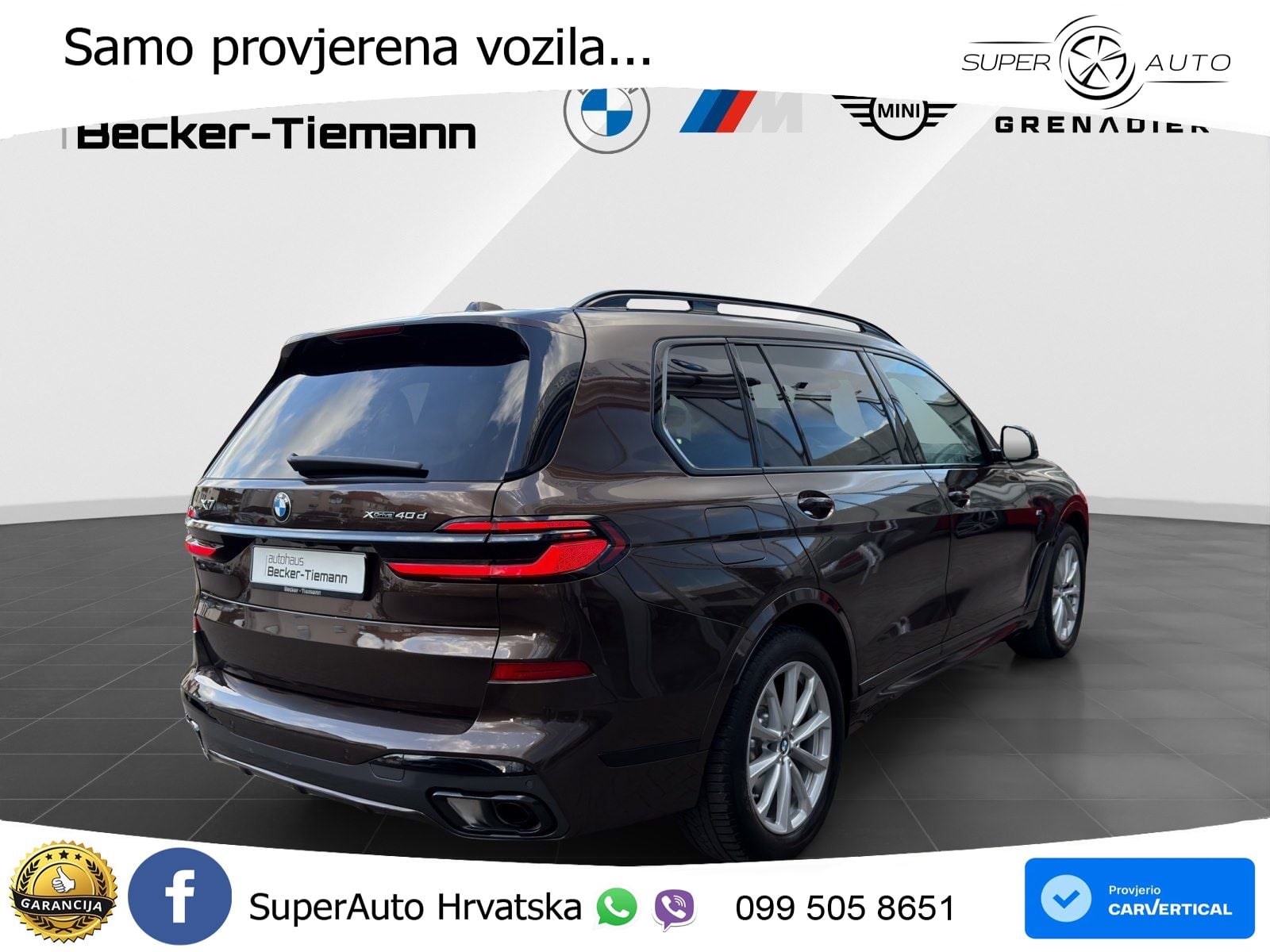 BMW X7 40d (352 KS) xDrive Steptronic M Sport LED+GR SJED+ACC