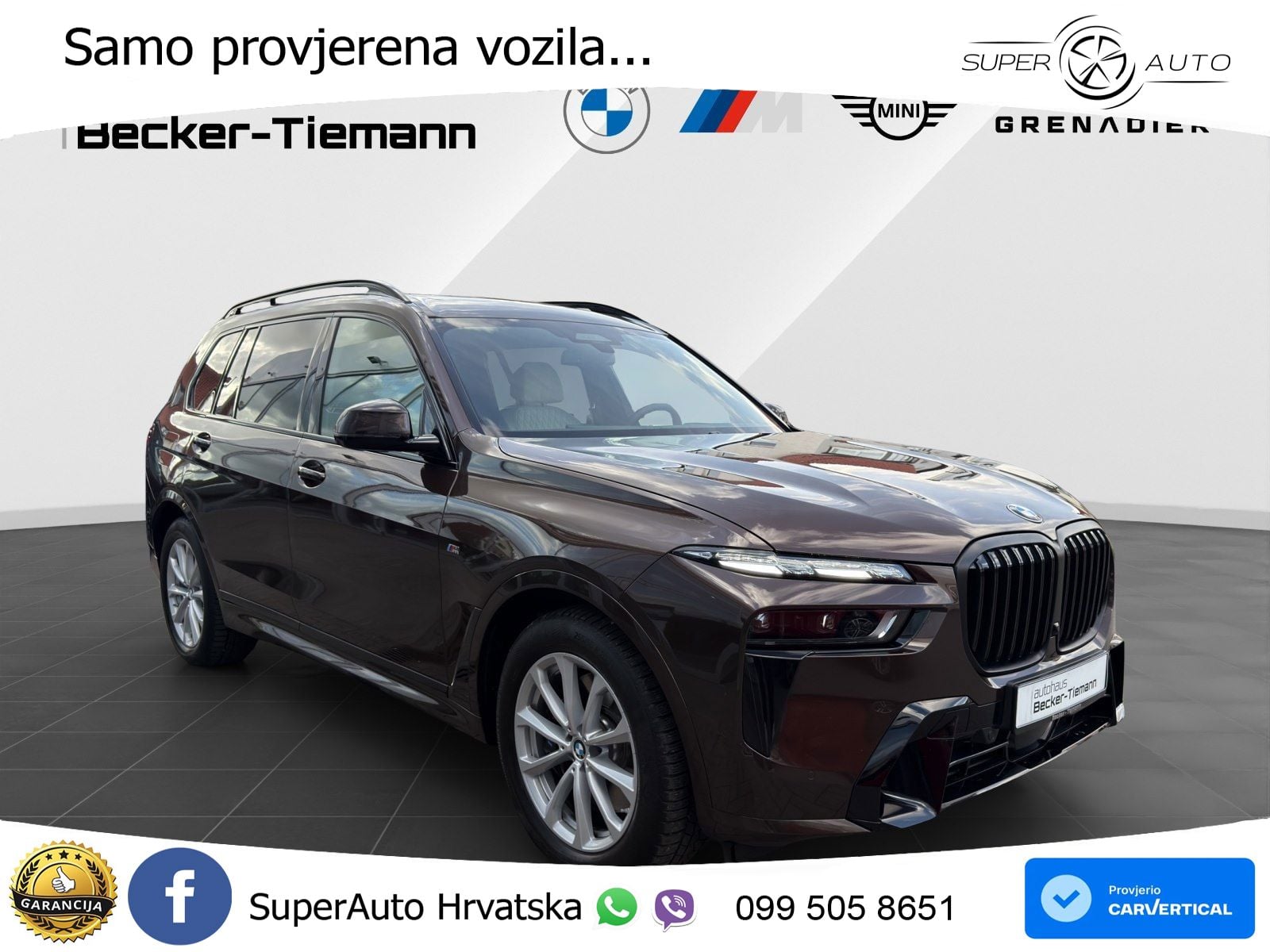 BMW X7 40d (352 KS) xDrive Steptronic M Sport LED+GR SJED+ACC