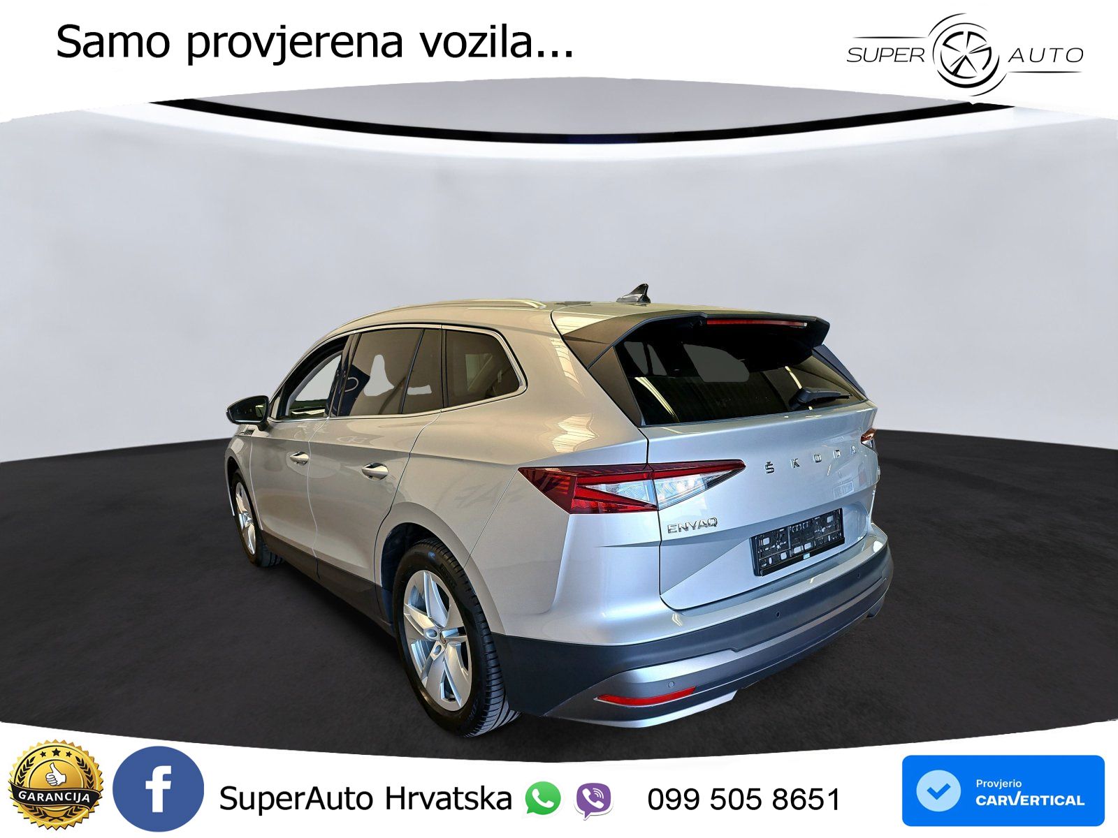 Škoda Enyaq iV 80 82 kWh (204 KS) Loft LED+GR SJED+ACC