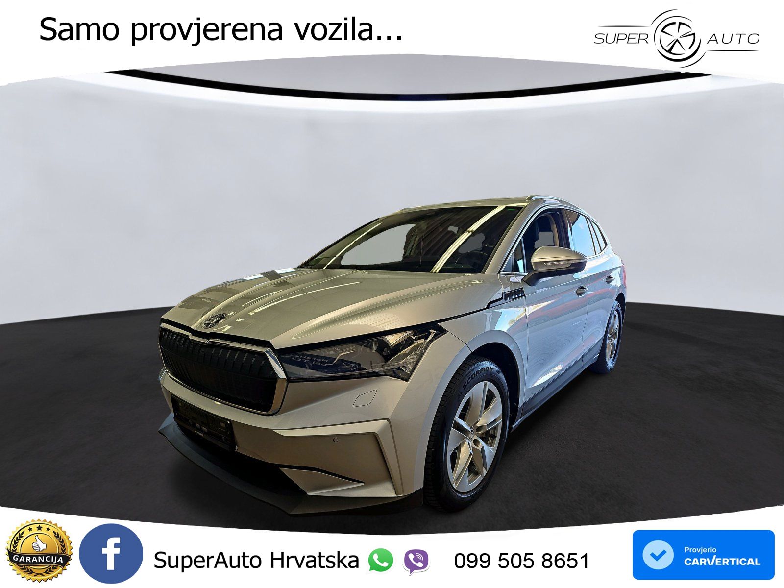Škoda Enyaq iV 80 82 kWh (204 KS) Loft LED+GR SJED+ACC