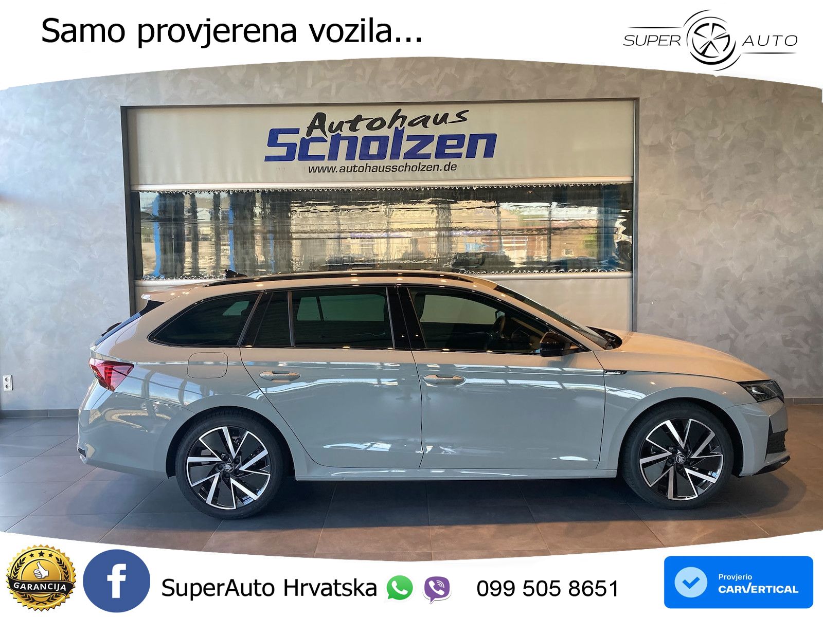 Škoda Octavia Combi 2.0 TDI (150 KS) DSG SportLine LED+GR SJED+ACC