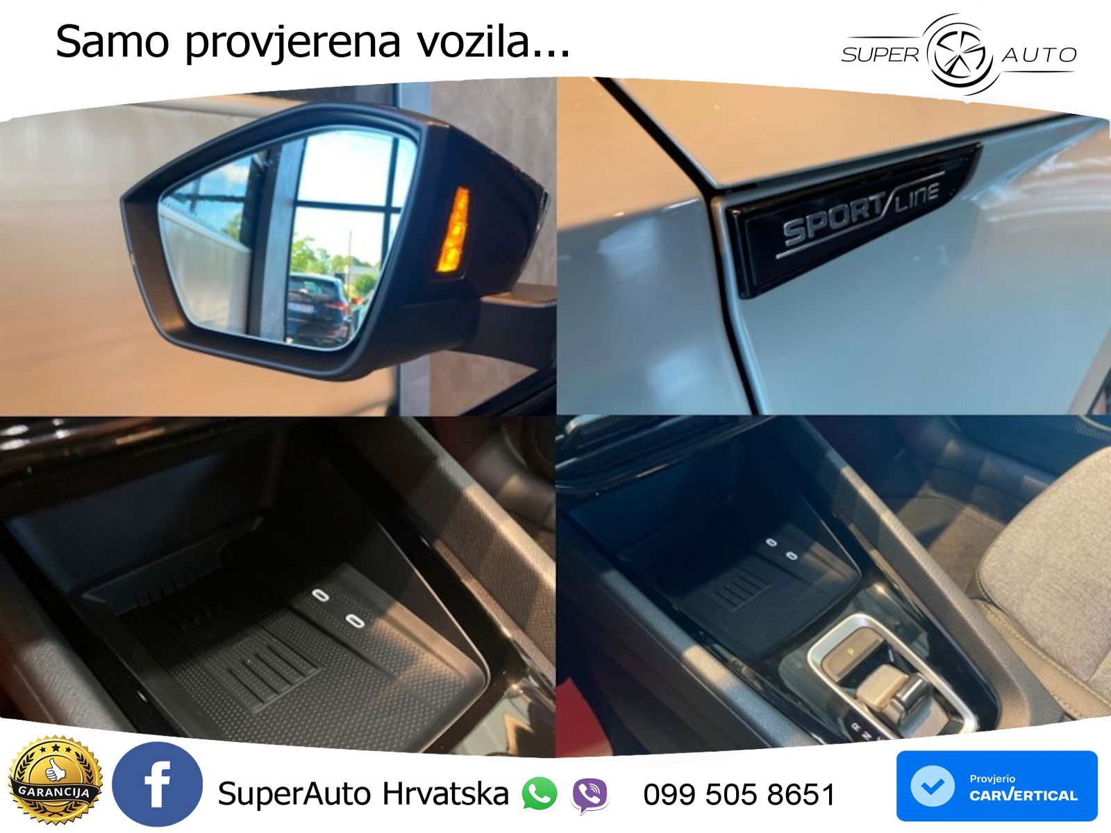 Škoda Octavia Combi 2.0 TDI (150 KS) DSG SportLine LED+GR SJED+ACC
