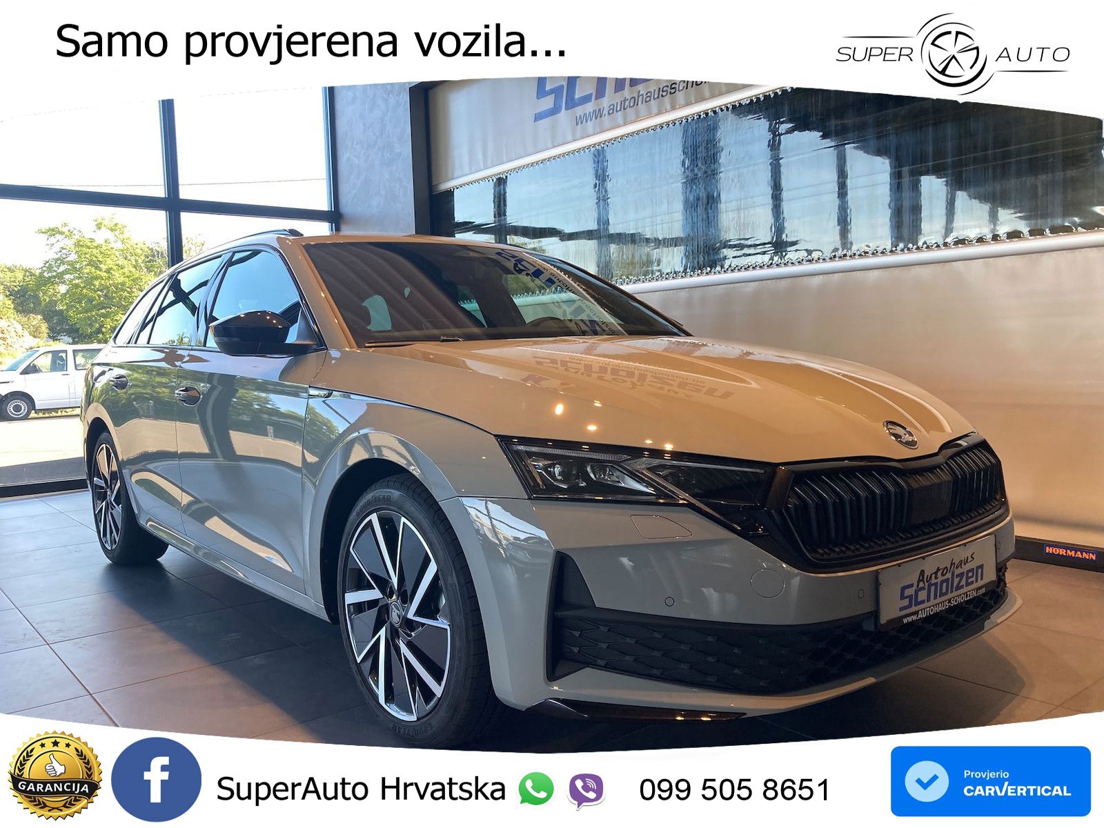 Škoda Octavia Combi 2.0 TDI (150 KS) DSG SportLine LED+GR SJED+ACC