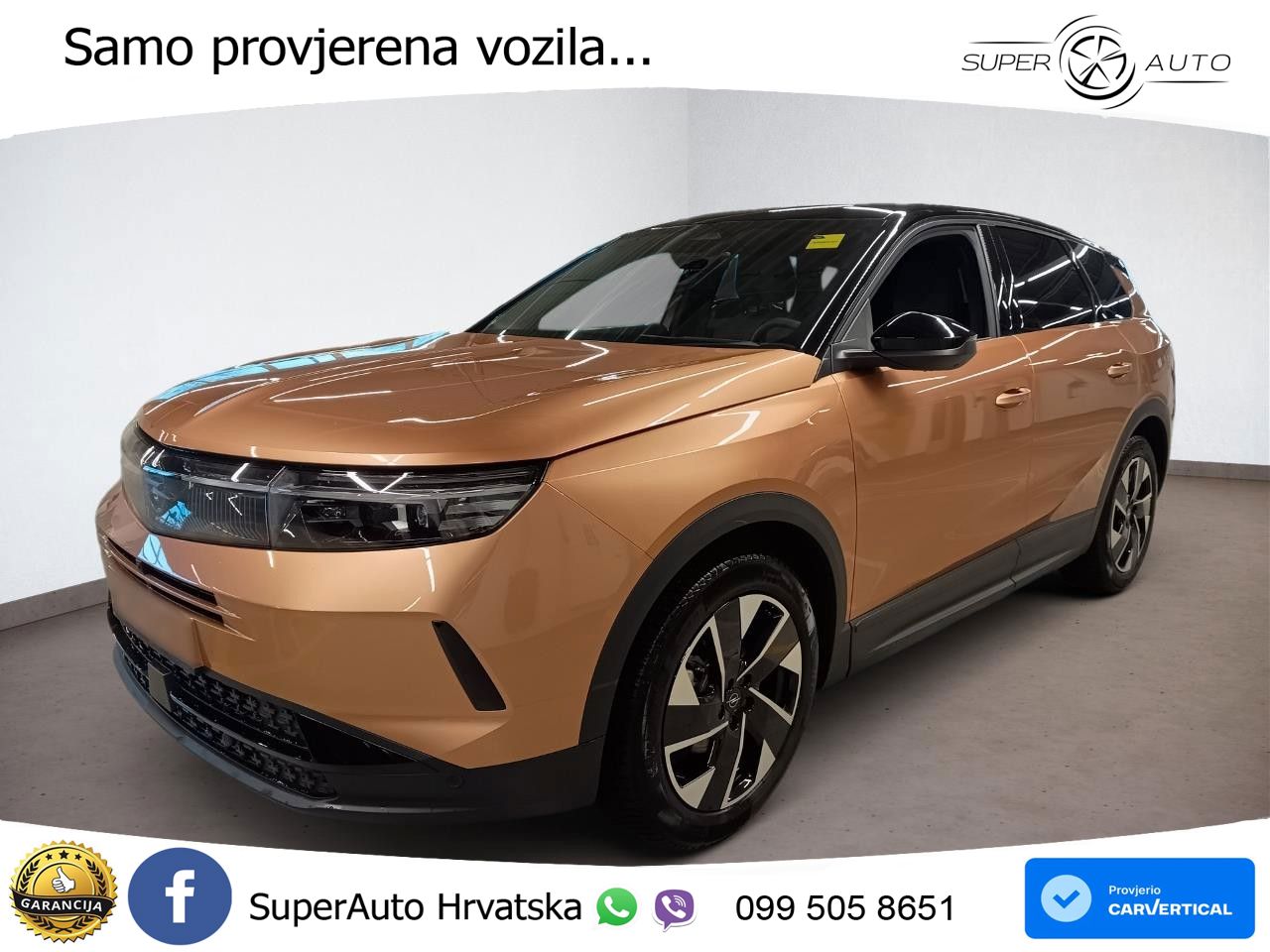 Opel Grandland 1.2 Turbo (145 KS) Hybrid eDCT GS MATRIX+GR SJED+KAM