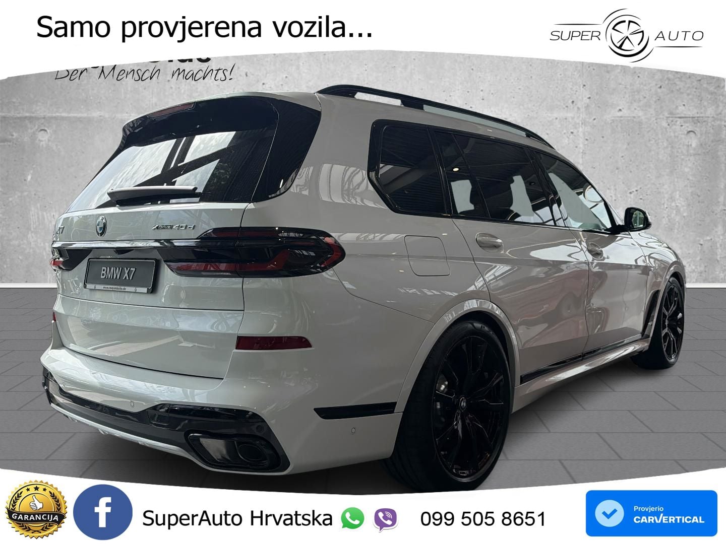 BMW X7 40d (352 KS) xDrive Steptronic ZRAČNI+ACC+GR SJED+KAM+PANO