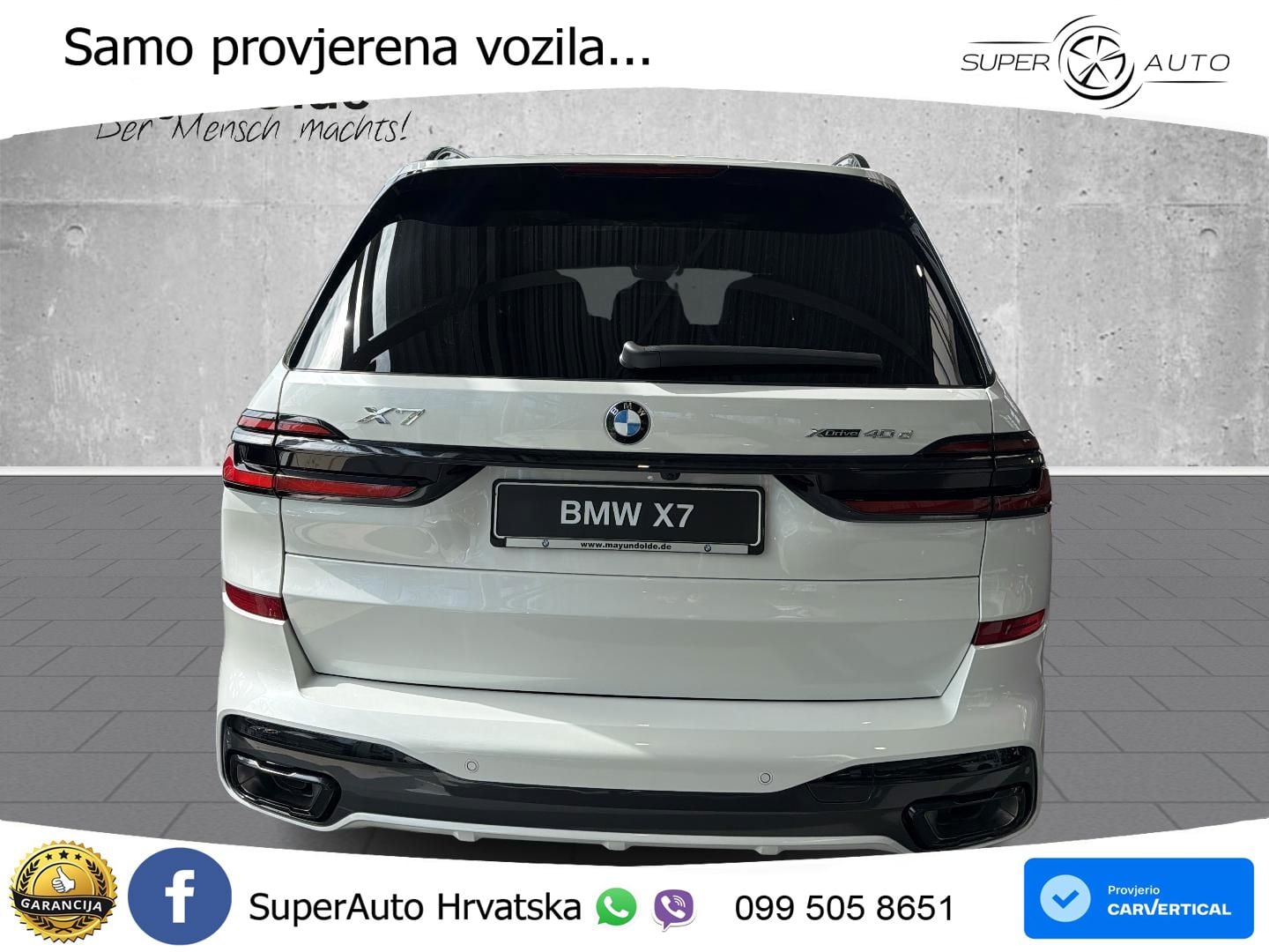 BMW X7 40d (352 KS) xDrive Steptronic ZRAČNI+ACC+GR SJED+KAM+PANO
