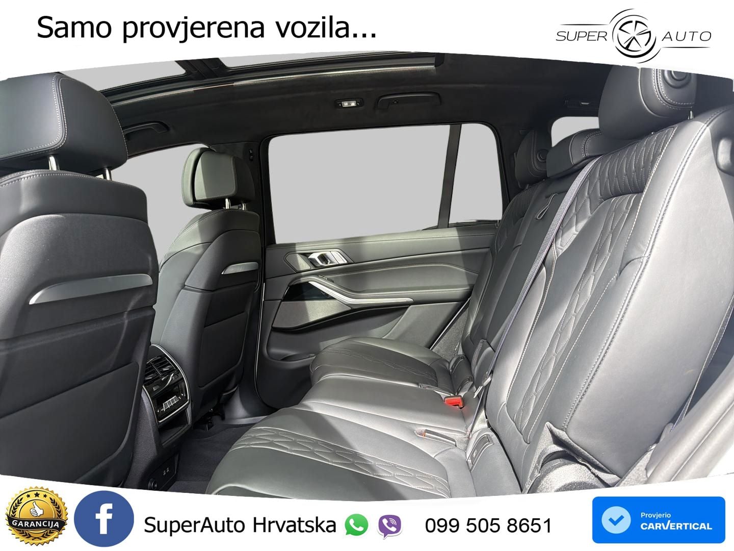 BMW X7 40d (352 KS) xDrive Steptronic ZRAČNI+ACC+GR SJED+KAM+PANO