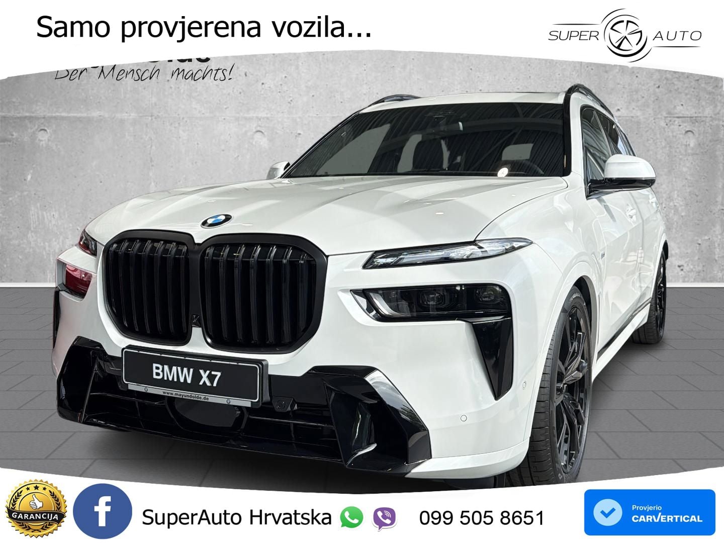 BMW X7 40d (352 KS) xDrive Steptronic ZRAČNI+ACC+GR SJED+KAM+PANO