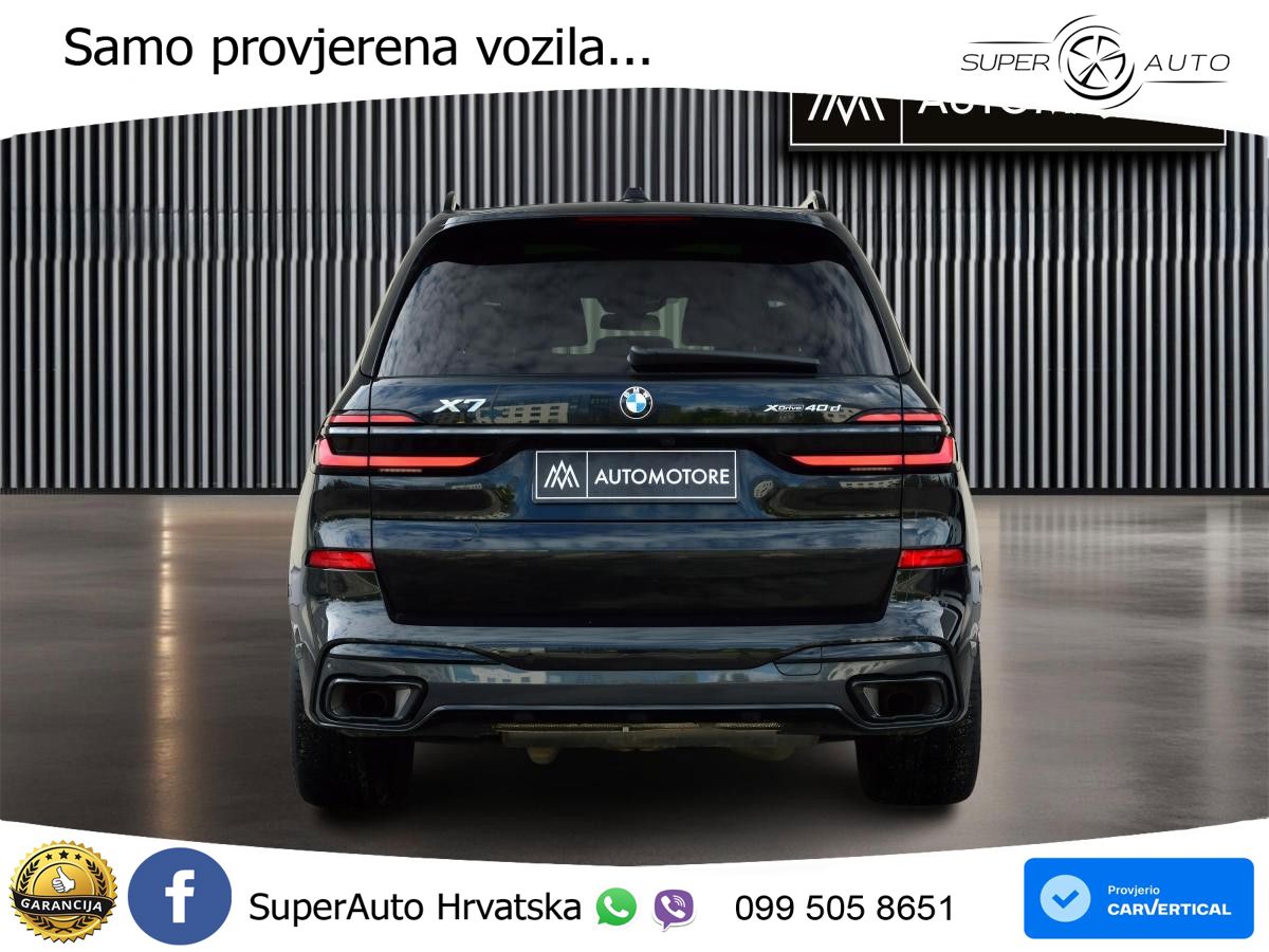 BMW X7 40d (352 KS) xDrive Steptronic M Sport
