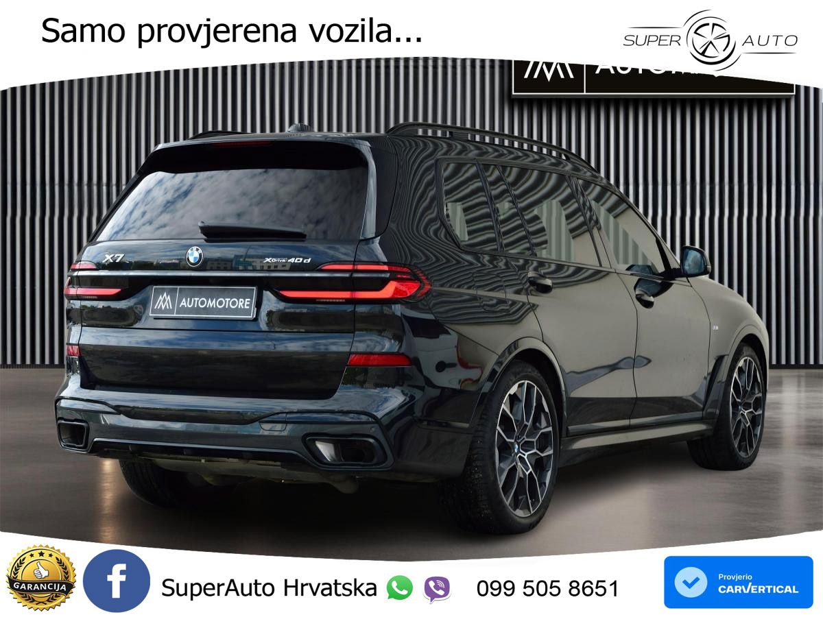 BMW X7 40d (352 KS) xDrive Steptronic M Sport