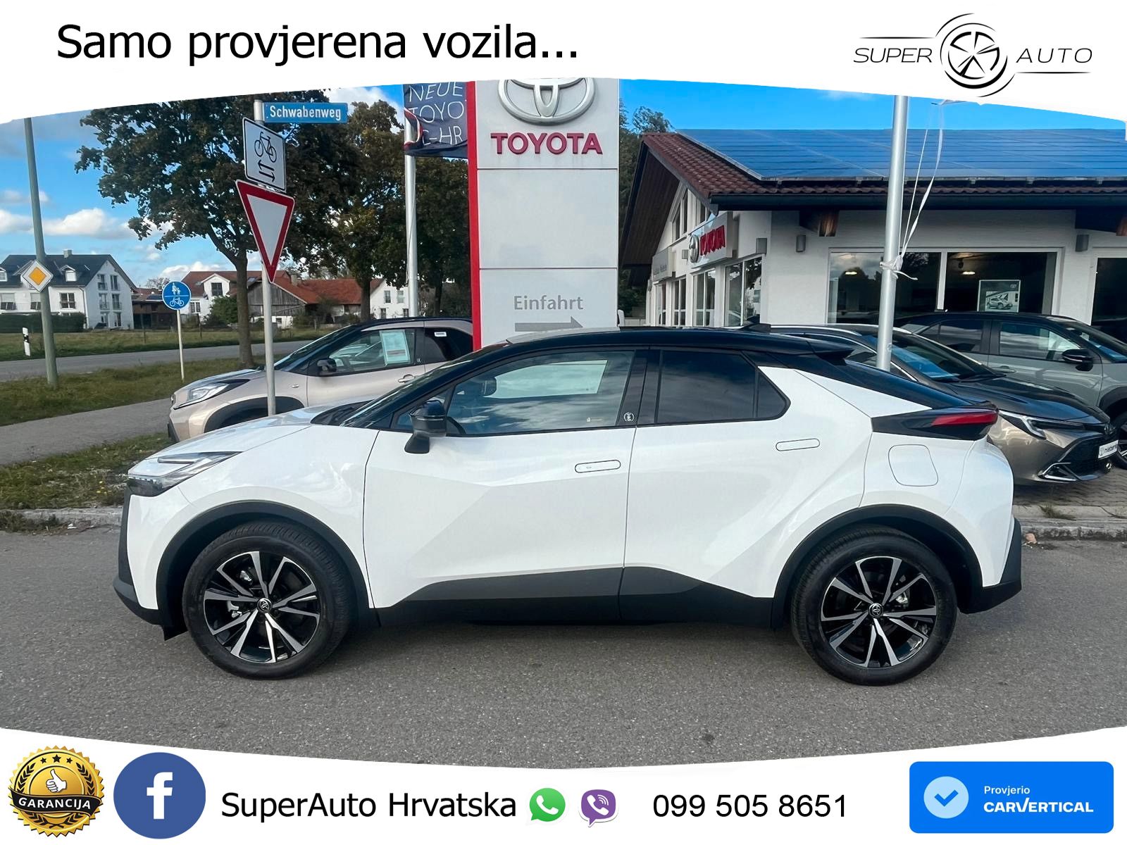 Toyota C-HR 2.0 (223 KS) PHEV e-CVT Teamplayer LED+GR SJED+ACC