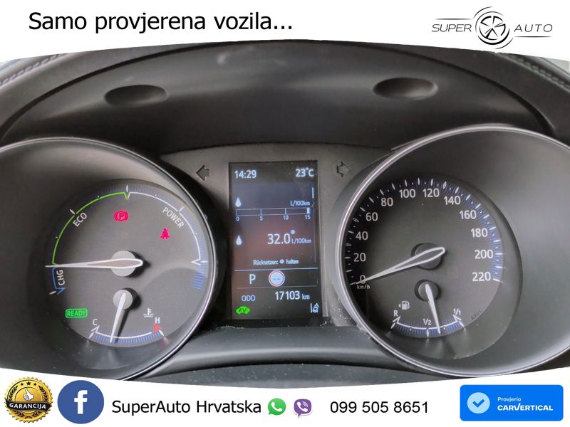 Toyota C-HR 1.8 (122 KS) Hybrid e-CVT Team D LED+GR SJED+ACC