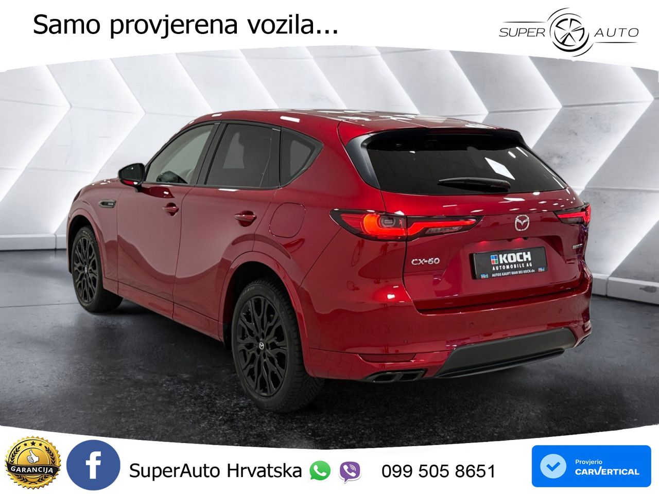 Mazda CX-60 3.3 e-Skyactiv D (200 KS) Automatic MATRIX+GR SJED+KAM