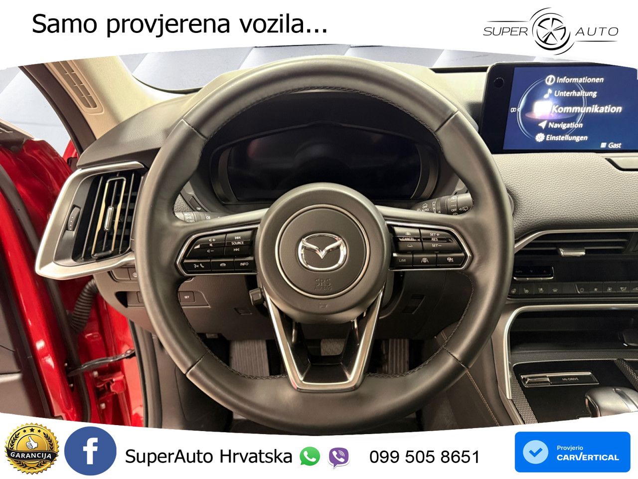 Mazda CX-60 3.3 e-Skyactiv D (200 KS) Automatic MATRIX+GR SJED+KAM