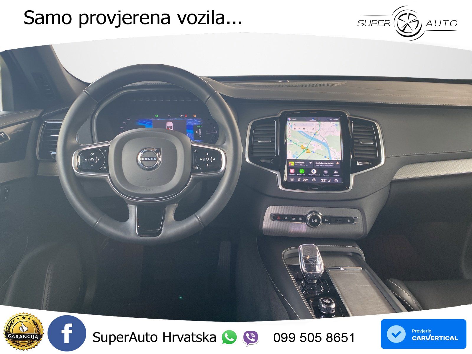 Volvo XC90 2.0 T8 AWD Automatic LED+GR SJED+ACC