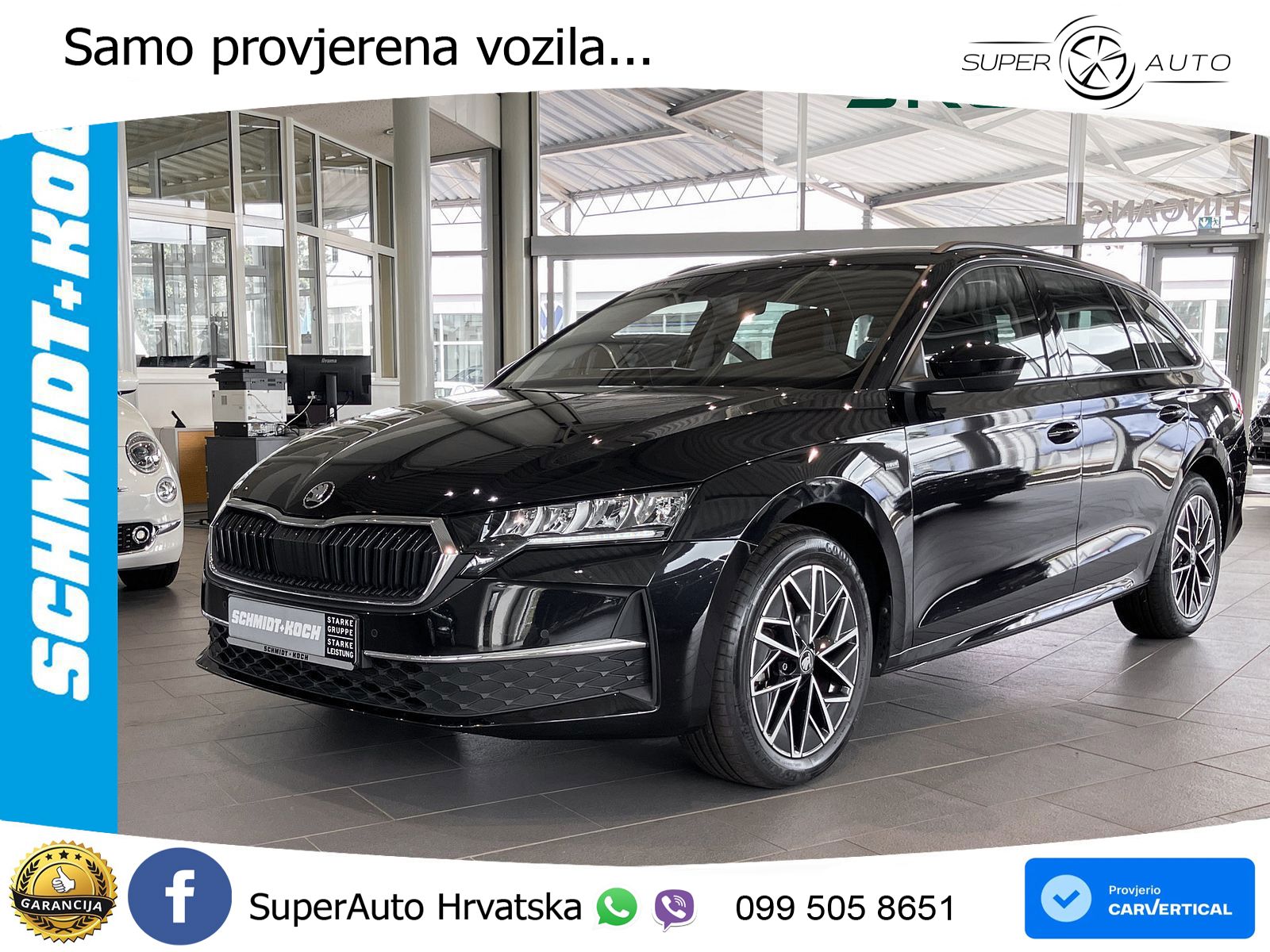 Škoda Octavia Combi 2.0 TDI (150 KS) DSG LED+GR SJED+ACC