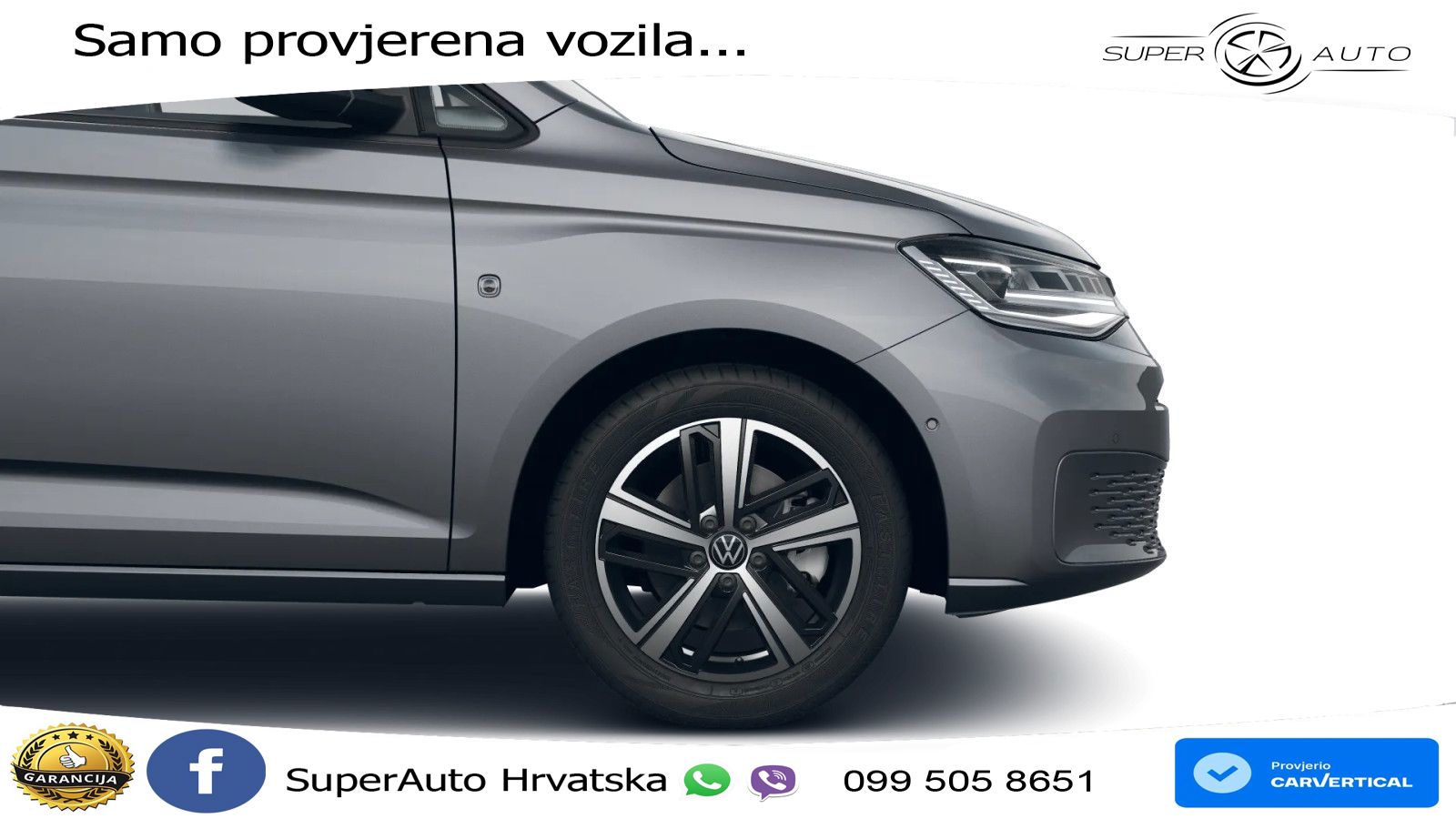 Volkswagen Caddy Kombi Energy DSG/ Navi, LED, RFK, ACC, SHZ 122 KS
