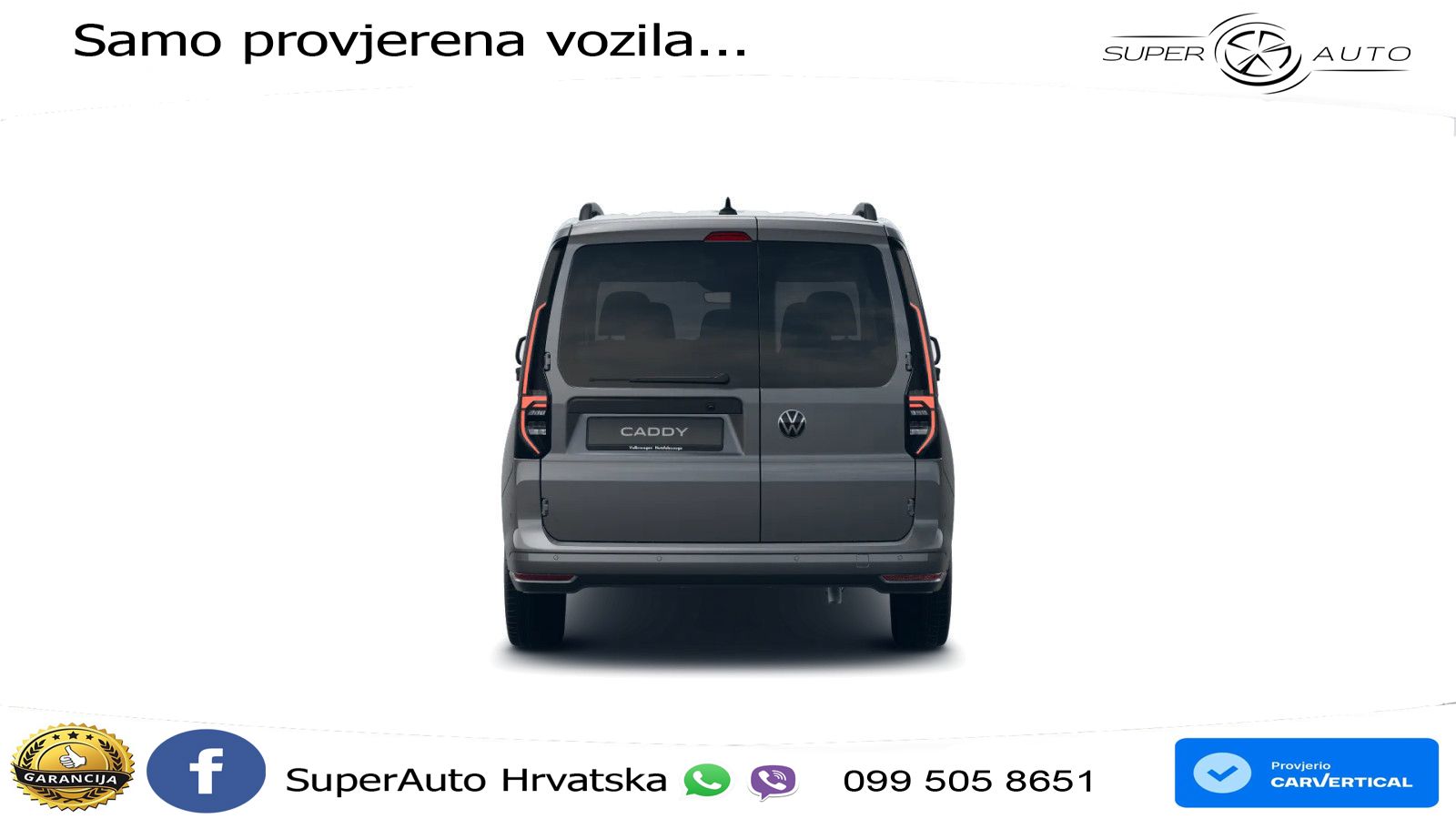 Volkswagen Caddy Kombi Energy DSG/ Navi, LED, RFK, ACC, SHZ 122 KS