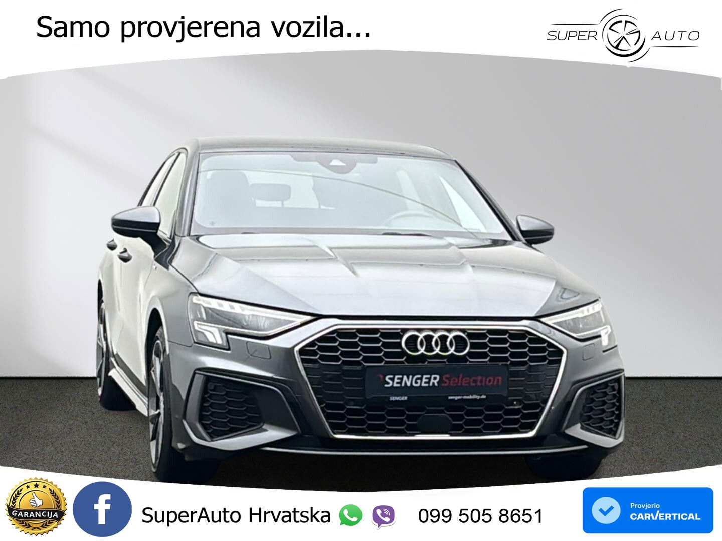 Audi A3 35 TFSI (150 KS) S tronic S line LED+GR SJED+ACC