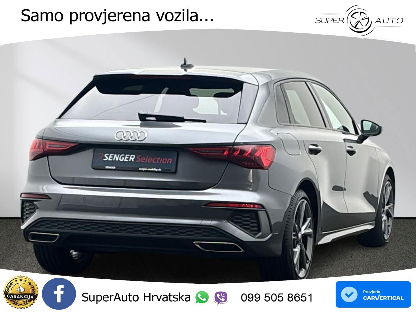 Audi A3 35 TFSI (150 KS) S tronic S line LED+GR SJED+ACC