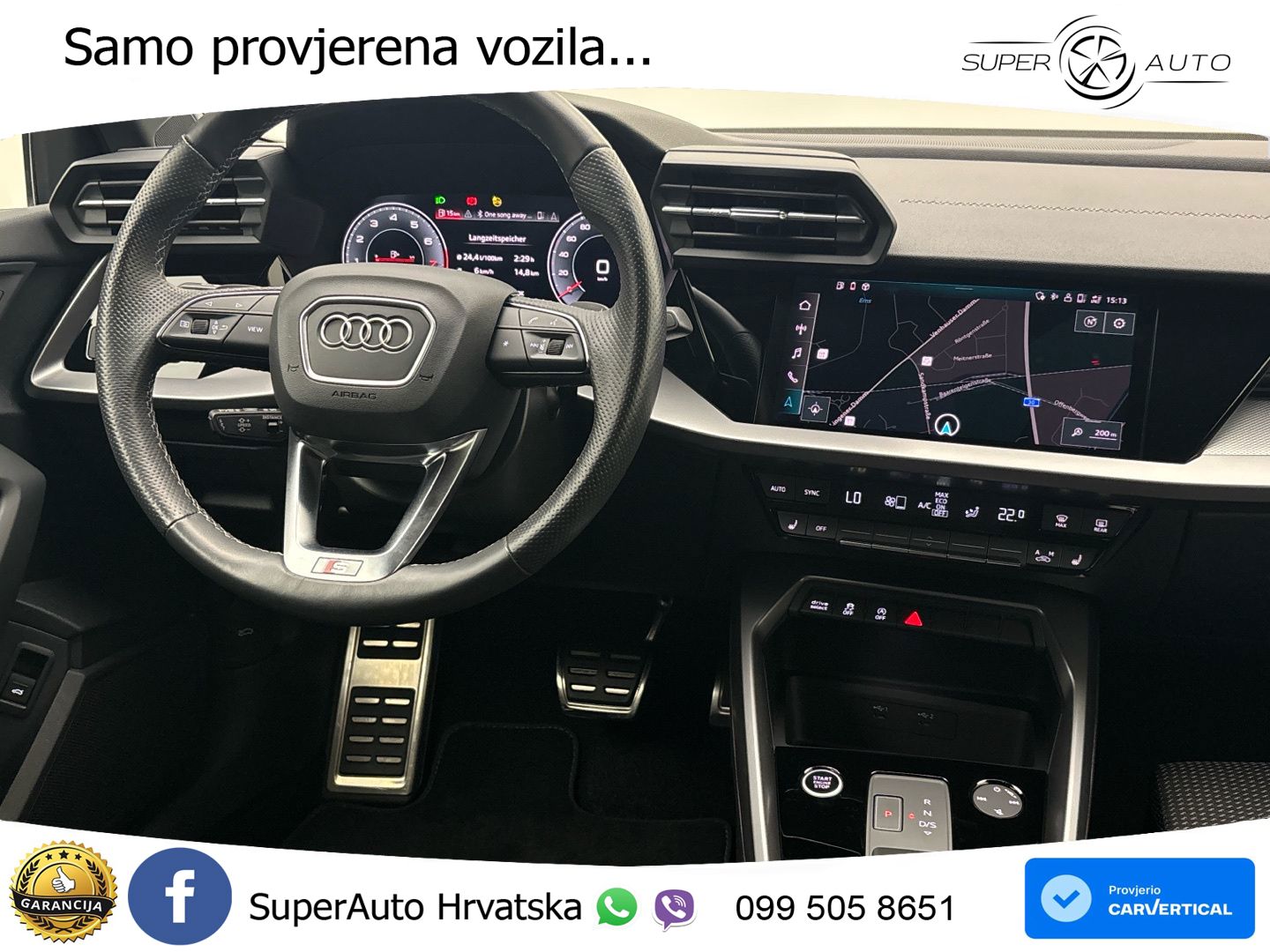 Audi A3 35 TFSI (150 KS) S tronic S line LED+GR SJED+ACC