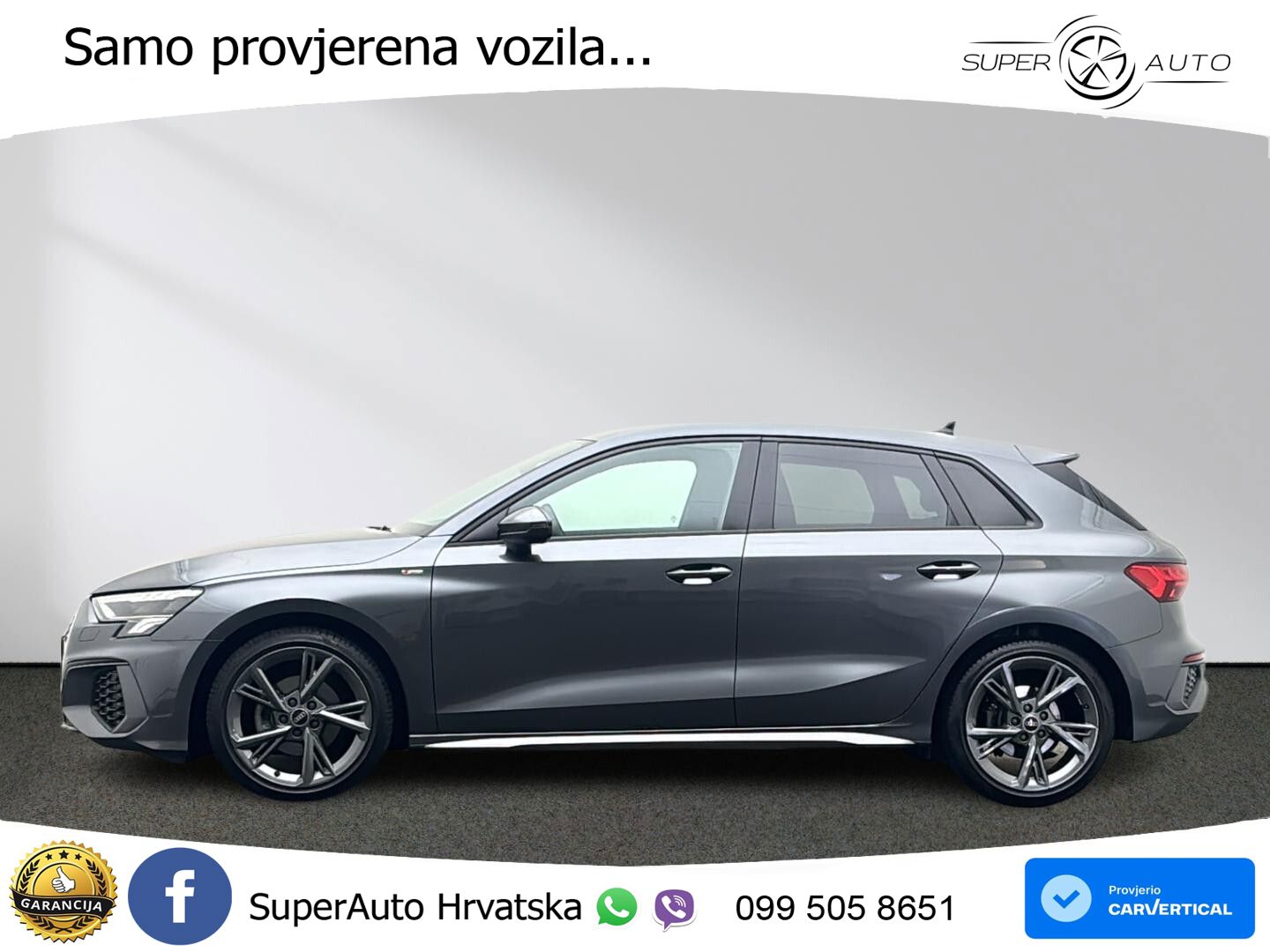 Audi A3 35 TFSI (150 KS) S tronic S line LED+GR SJED+ACC