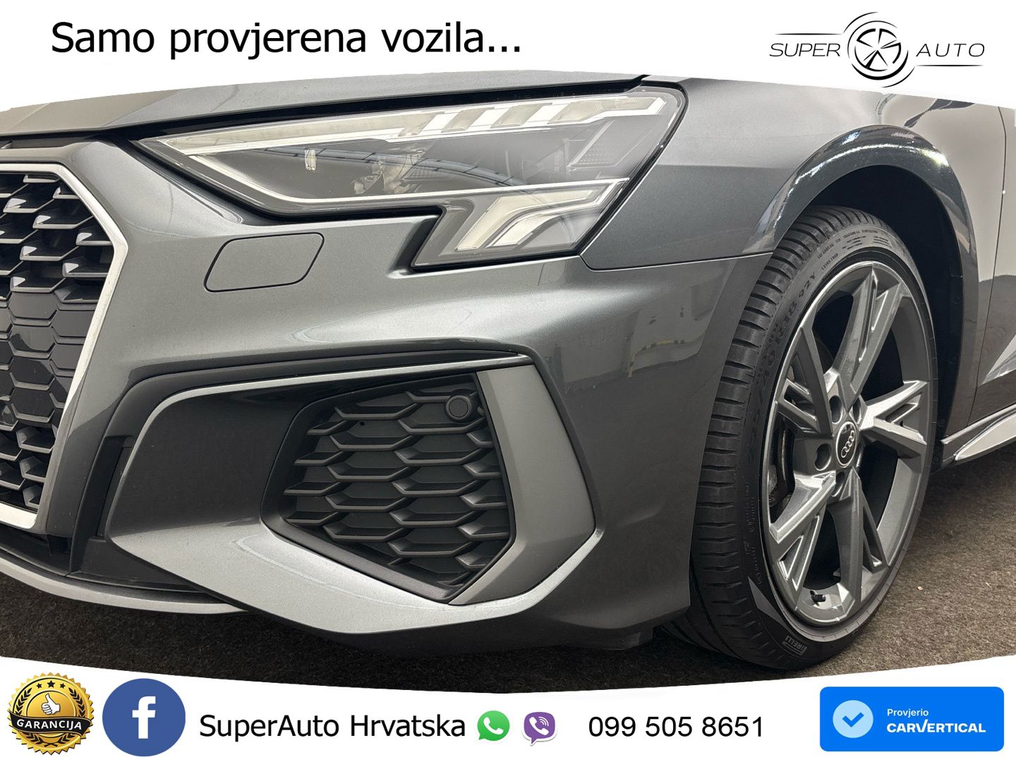Audi A3 35 TFSI (150 KS) S tronic S line LED+GR SJED+ACC