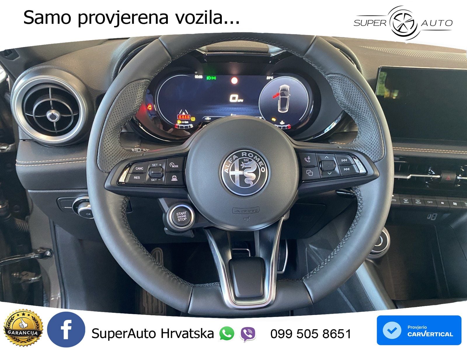 Alfa Romeo Tonale 1.6 VGT-D (130 KS) TCT LED+GR SJED+ACC