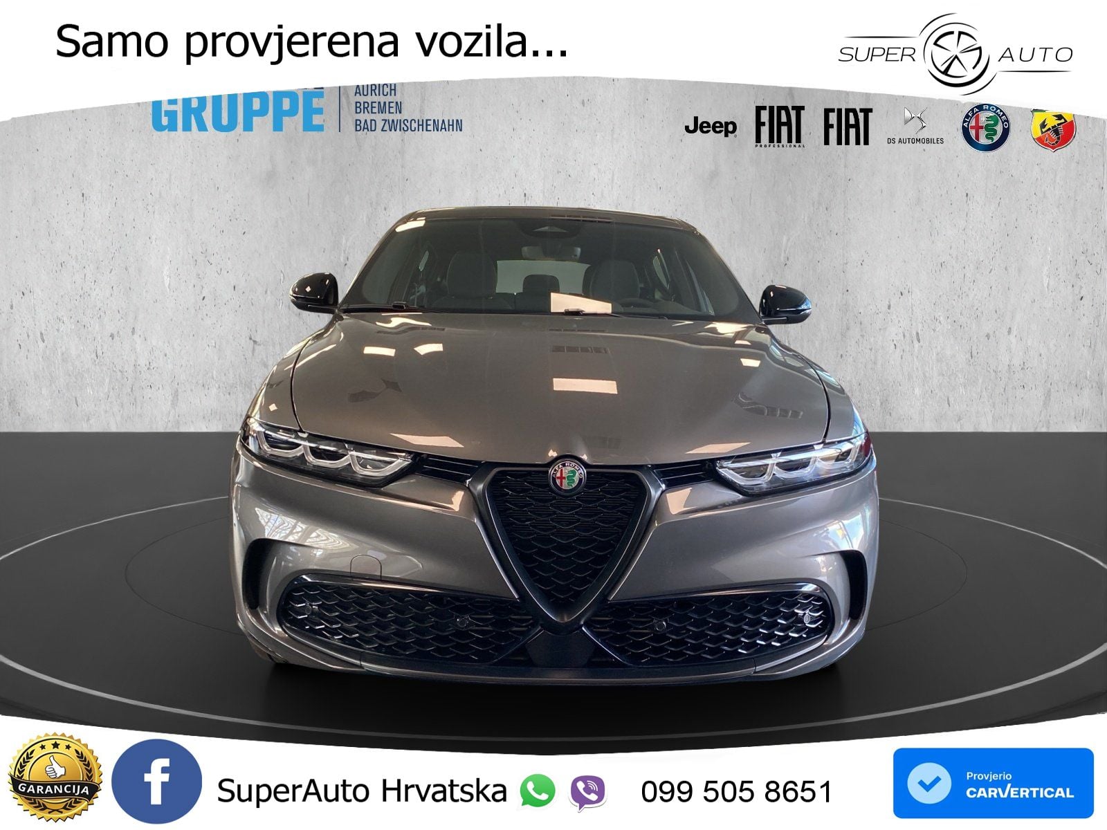 Alfa Romeo Tonale 1.6 VGT-D (130 KS) TCT LED+GR SJED+ACC