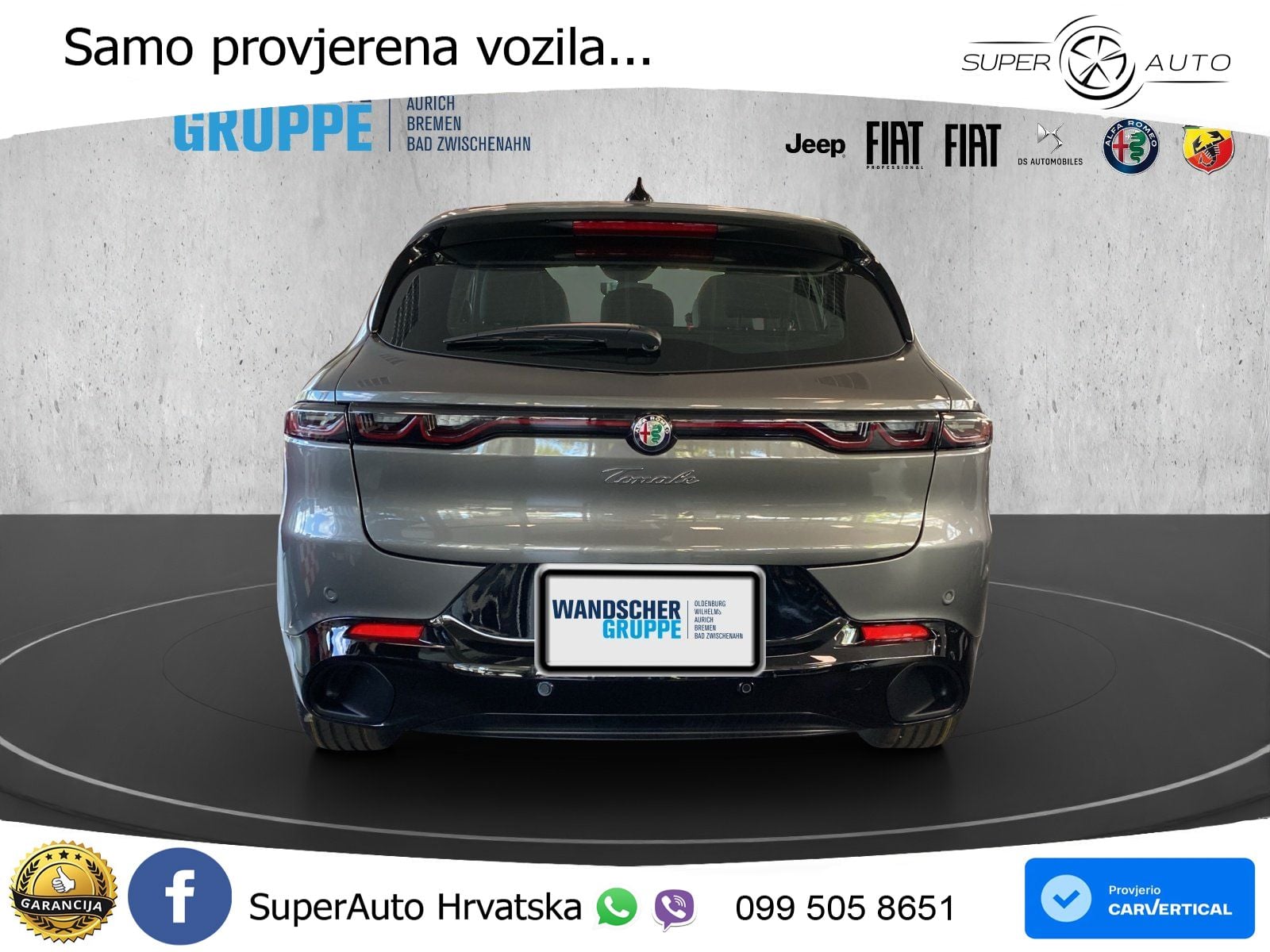 Alfa Romeo Tonale 1.6 VGT-D (130 KS) TCT LED+GR SJED+ACC