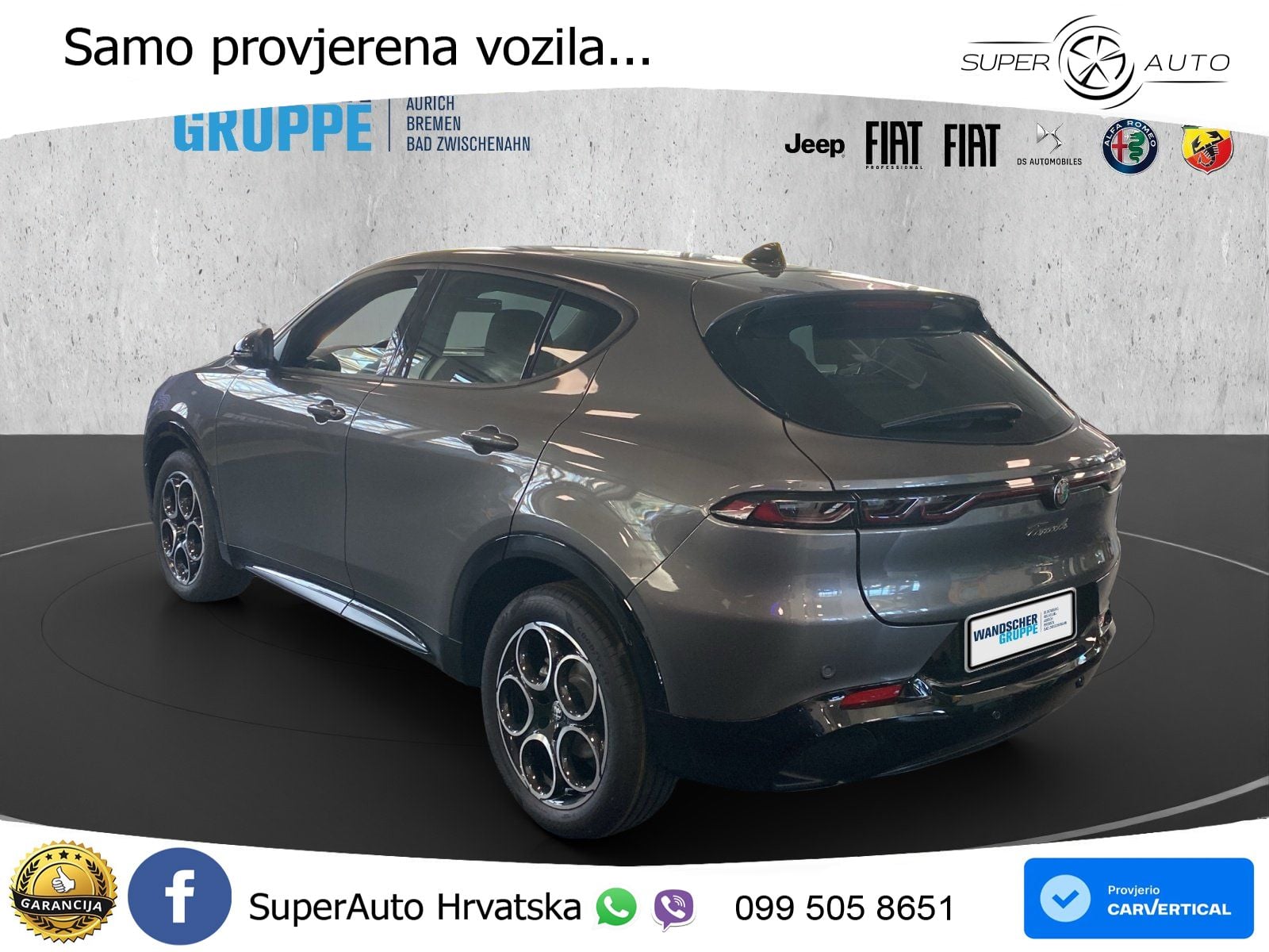 Alfa Romeo Tonale 1.6 VGT-D (130 KS) TCT LED+GR SJED+ACC