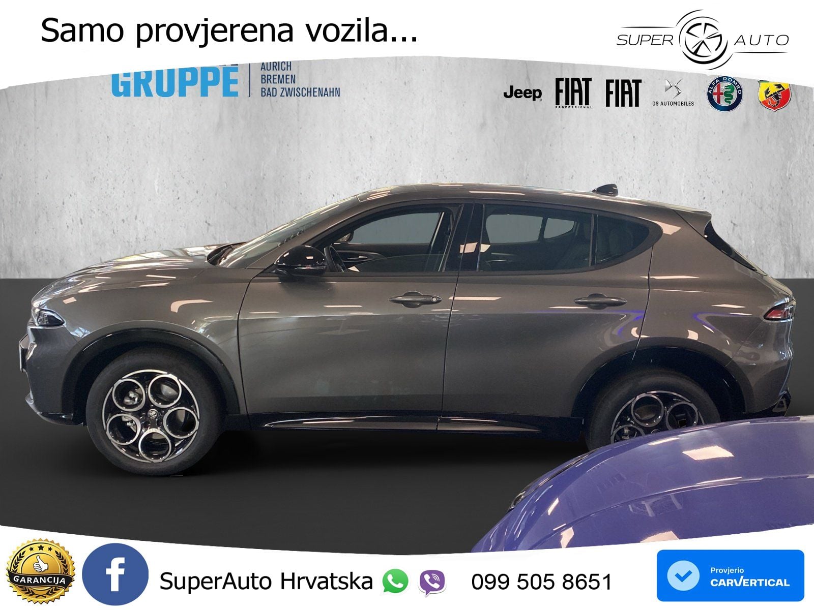 Alfa Romeo Tonale 1.6 VGT-D (130 KS) TCT LED+GR SJED+ACC