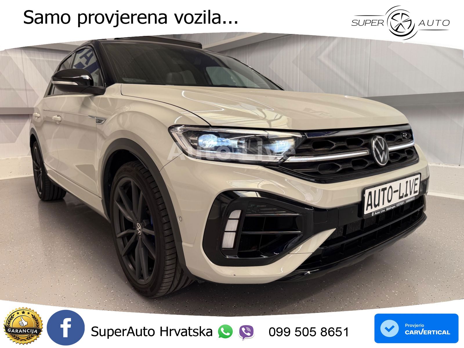 Volkswagen T-Roc I R 2.0 TSI (300 KS) OPF 4M DSG LED+GR SJED+ACC