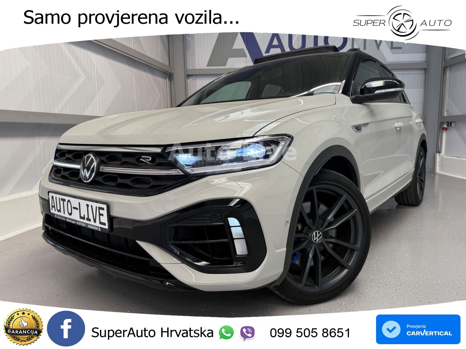Volkswagen T-Roc I R 2.0 TSI (300 KS) OPF 4M DSG LED+GR SJED+ACC