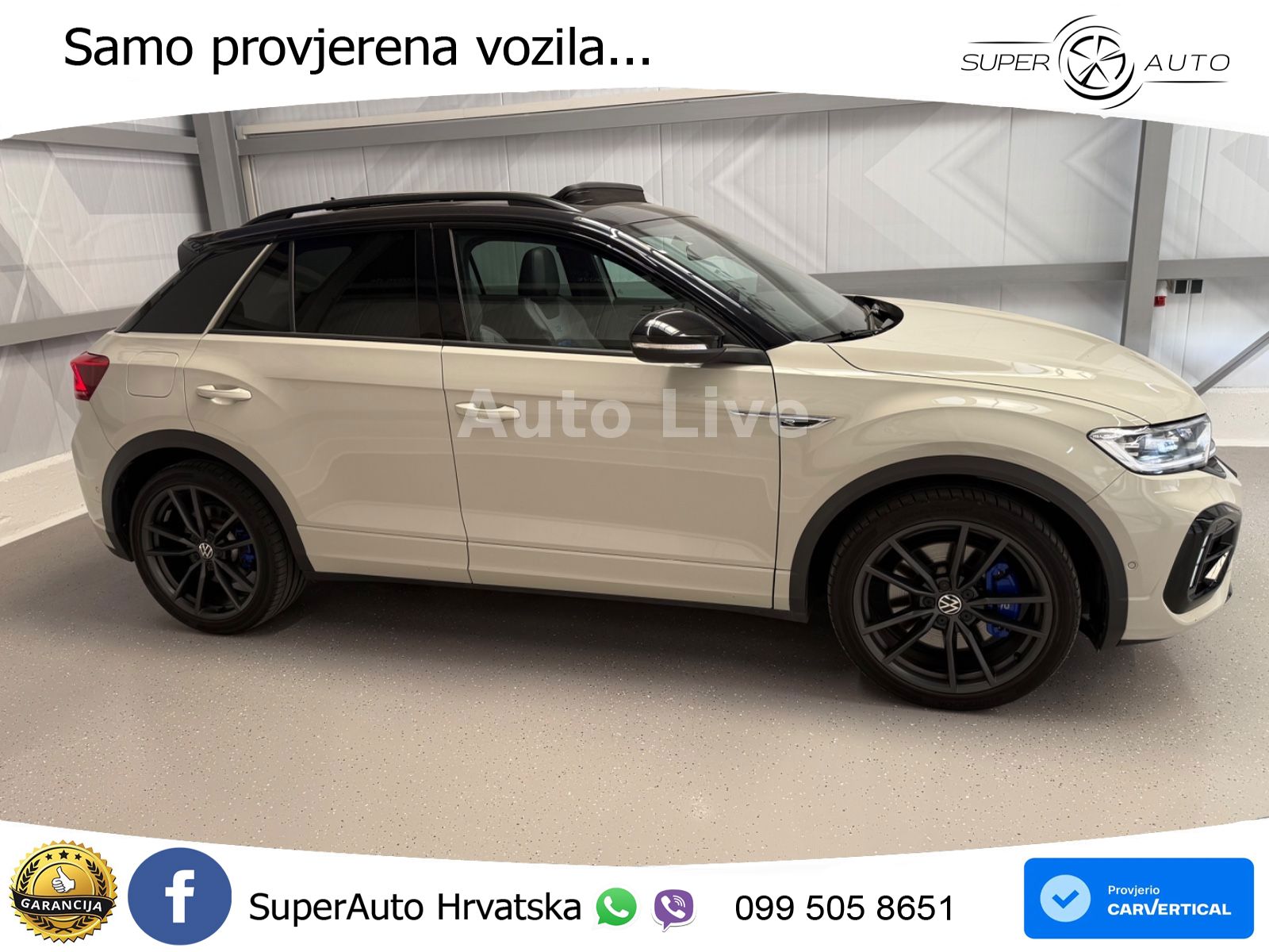 Volkswagen T-Roc I R 2.0 TSI (300 KS) OPF 4M DSG LED+GR SJED+ACC