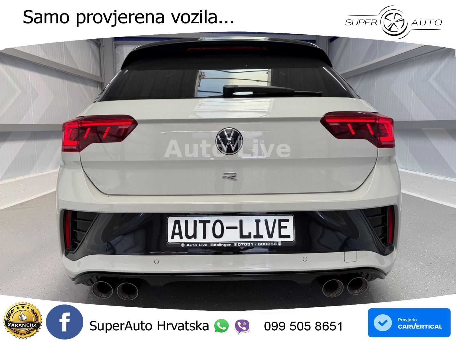 Volkswagen T-Roc I R 2.0 TSI (300 KS) OPF 4M DSG LED+GR SJED+ACC