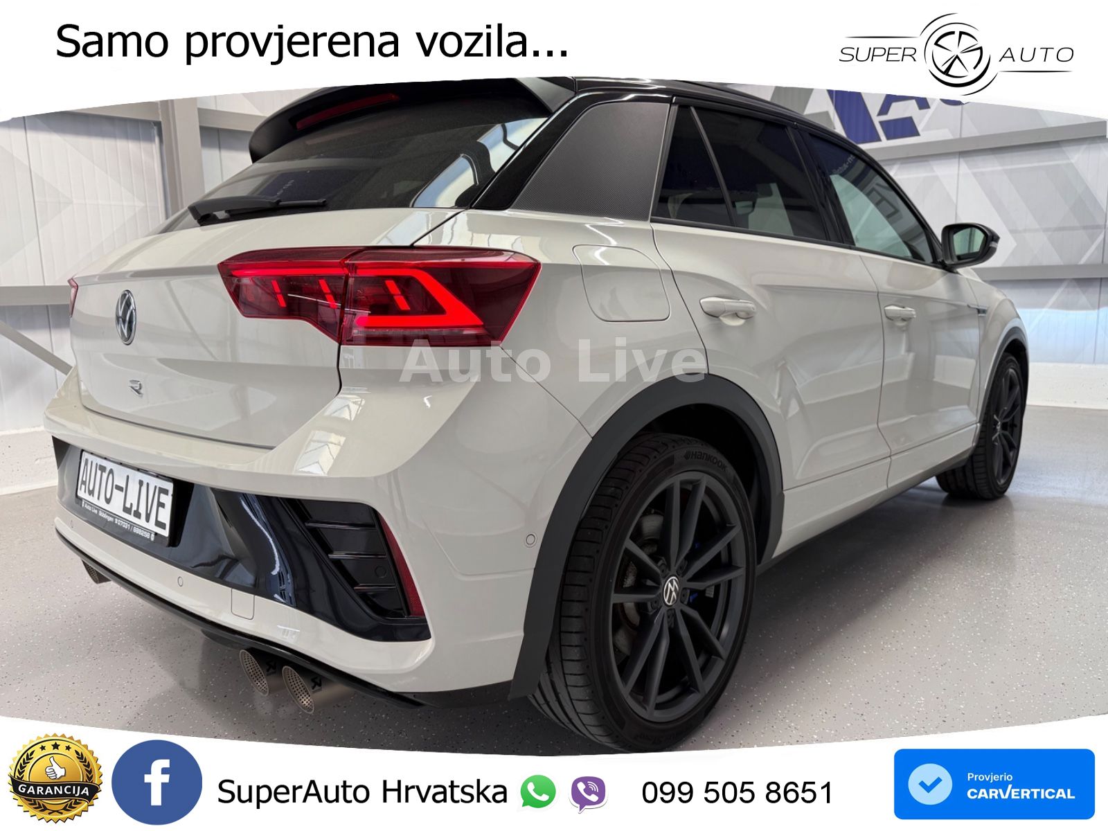 Volkswagen T-Roc I R 2.0 TSI (300 KS) OPF 4M DSG LED+GR SJED+ACC