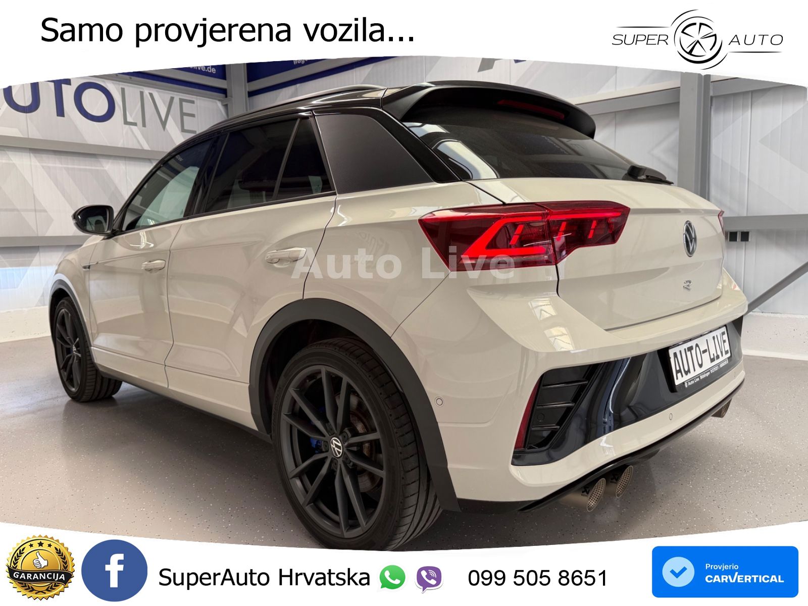 Volkswagen T-Roc I R 2.0 TSI (300 KS) OPF 4M DSG LED+GR SJED+ACC