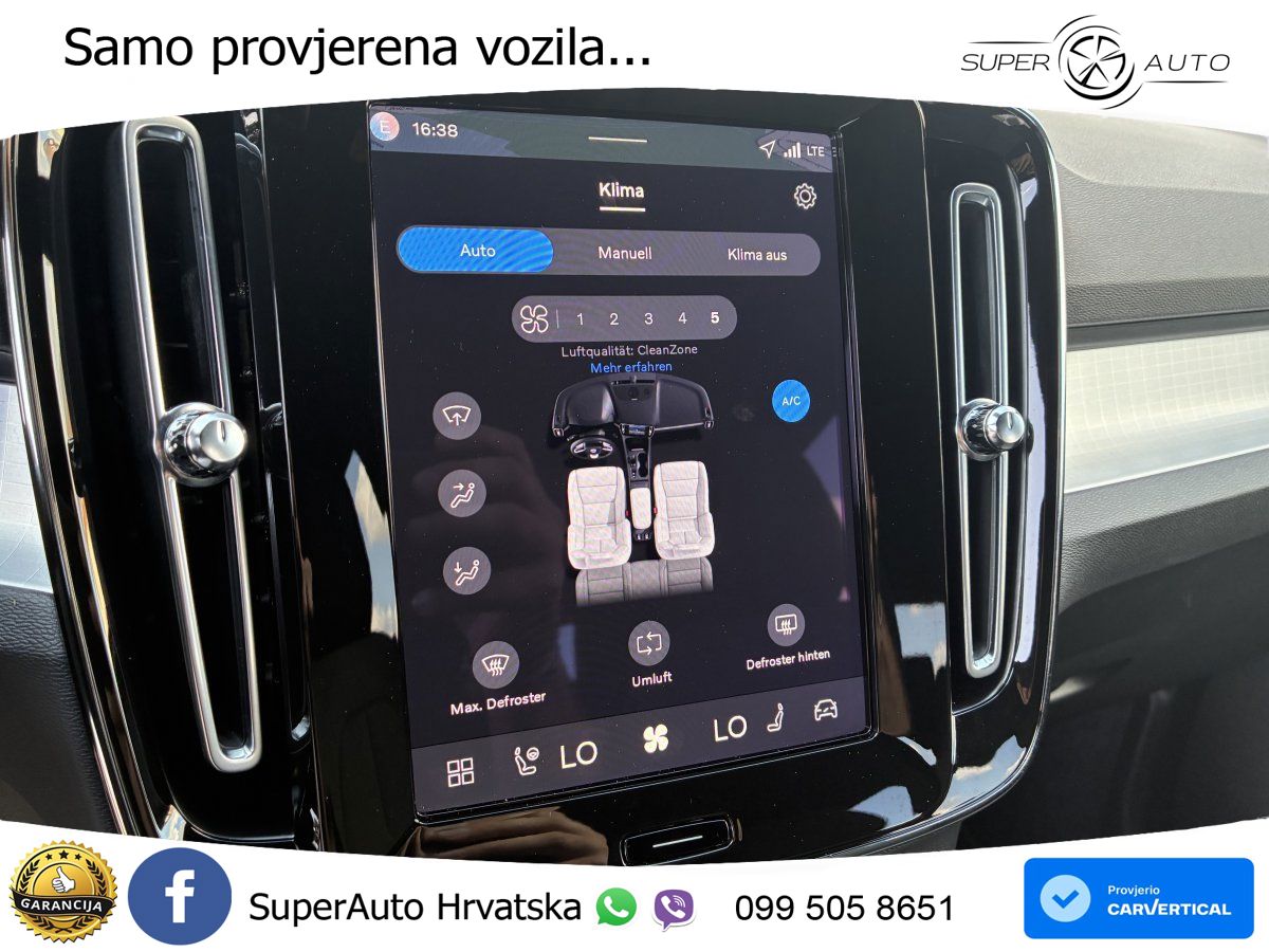 Volvo XC40 2.0 B3 163 KS Automatic LED+GR SJED+ACC
