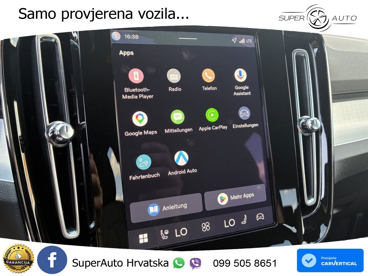 Volvo XC40 2.0 B3 163 KS Automatic LED+GR SJED+ACC