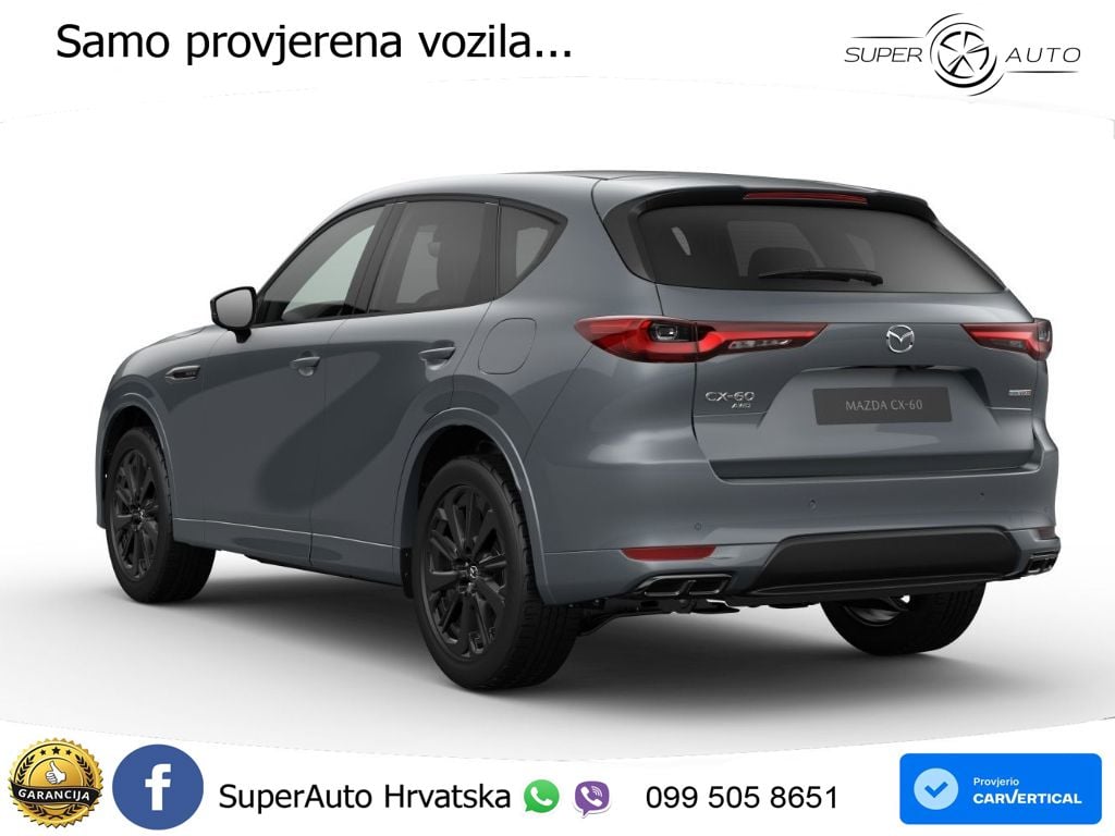 Mazda CX-60 3.3 e-Skyactiv D (254 KS) AWD Automatic LED+GR SJED+ACC