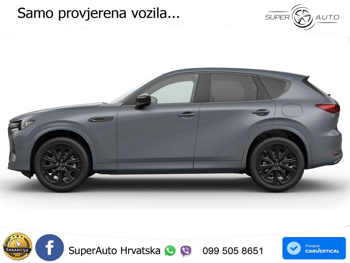 Mazda CX-60 3.3 e-Skyactiv D (254 KS) AWD Automatic LED+GR SJED+ACC