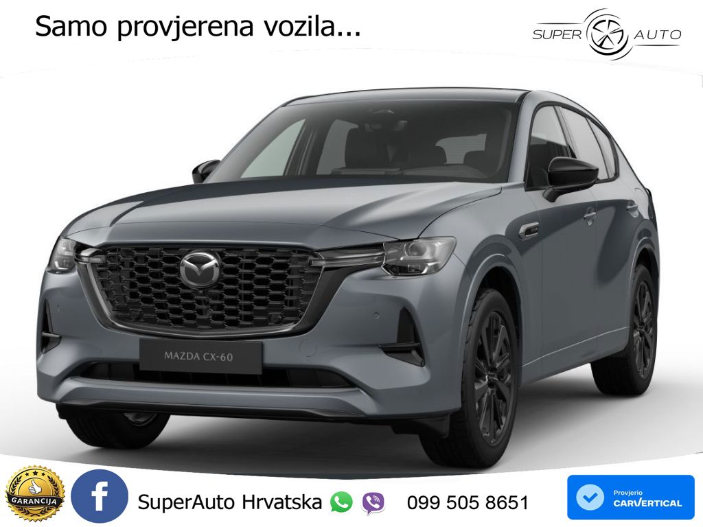 Mazda CX-60 3.3 e-Skyactiv D (254 KS) AWD Automatic LED+GR SJED+ACC