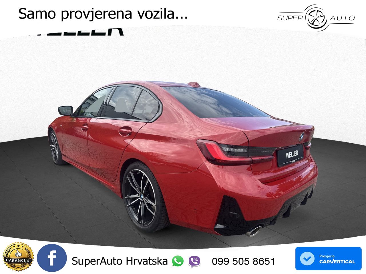 BMW 320d (190 KS) Steptronic M Sport LED+GR SJED+ACC