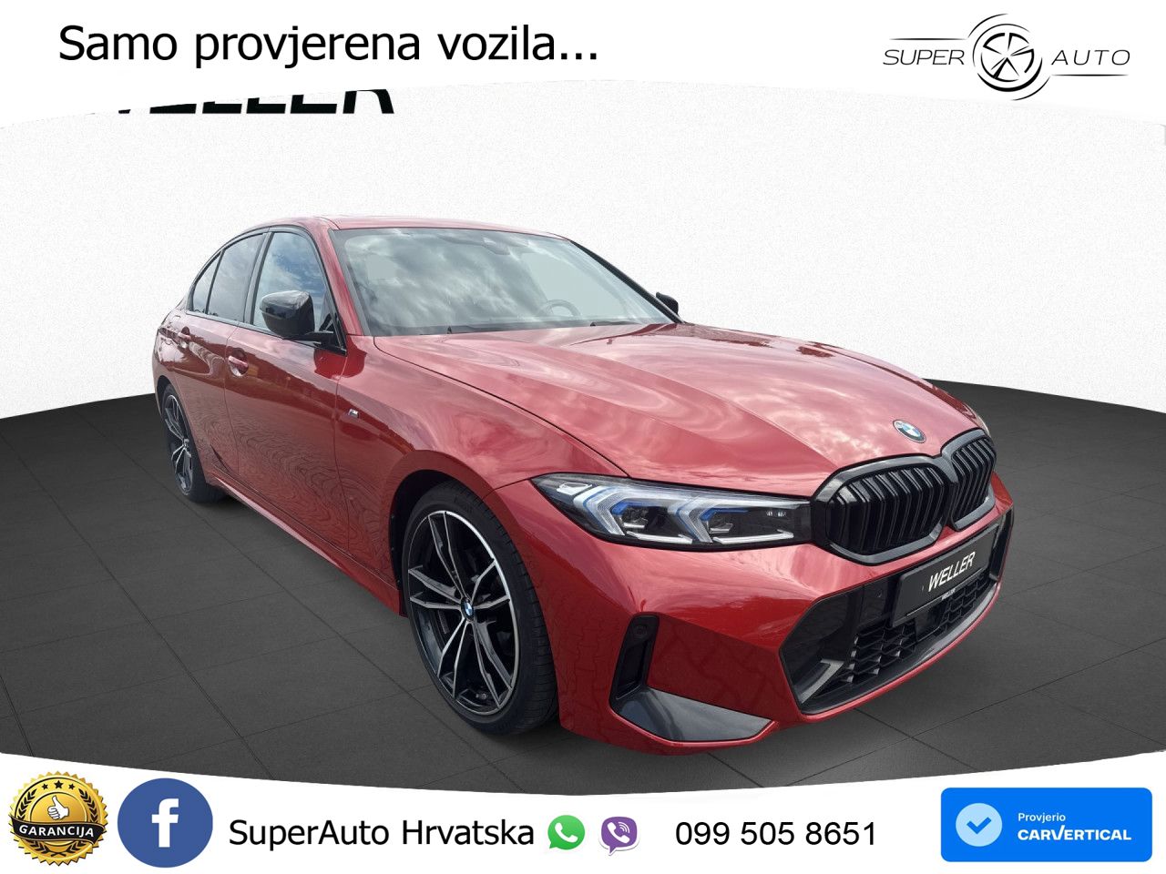 BMW 320d (190 KS) Steptronic M Sport LED+GR SJED+ACC