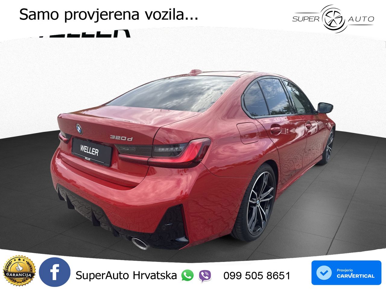 BMW 320d (190 KS) Steptronic M Sport LED+GR SJED+ACC