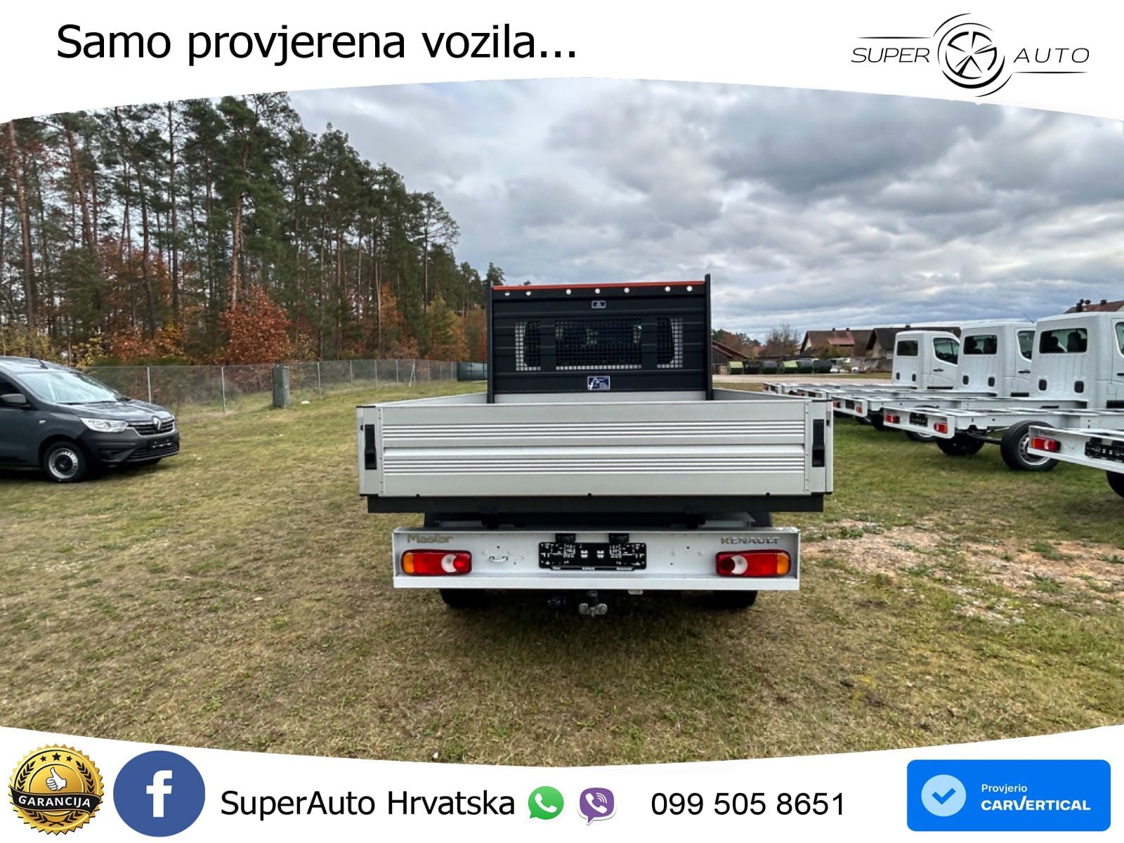 Renault Master Doka Pritsche AHK Tempo 145 KS